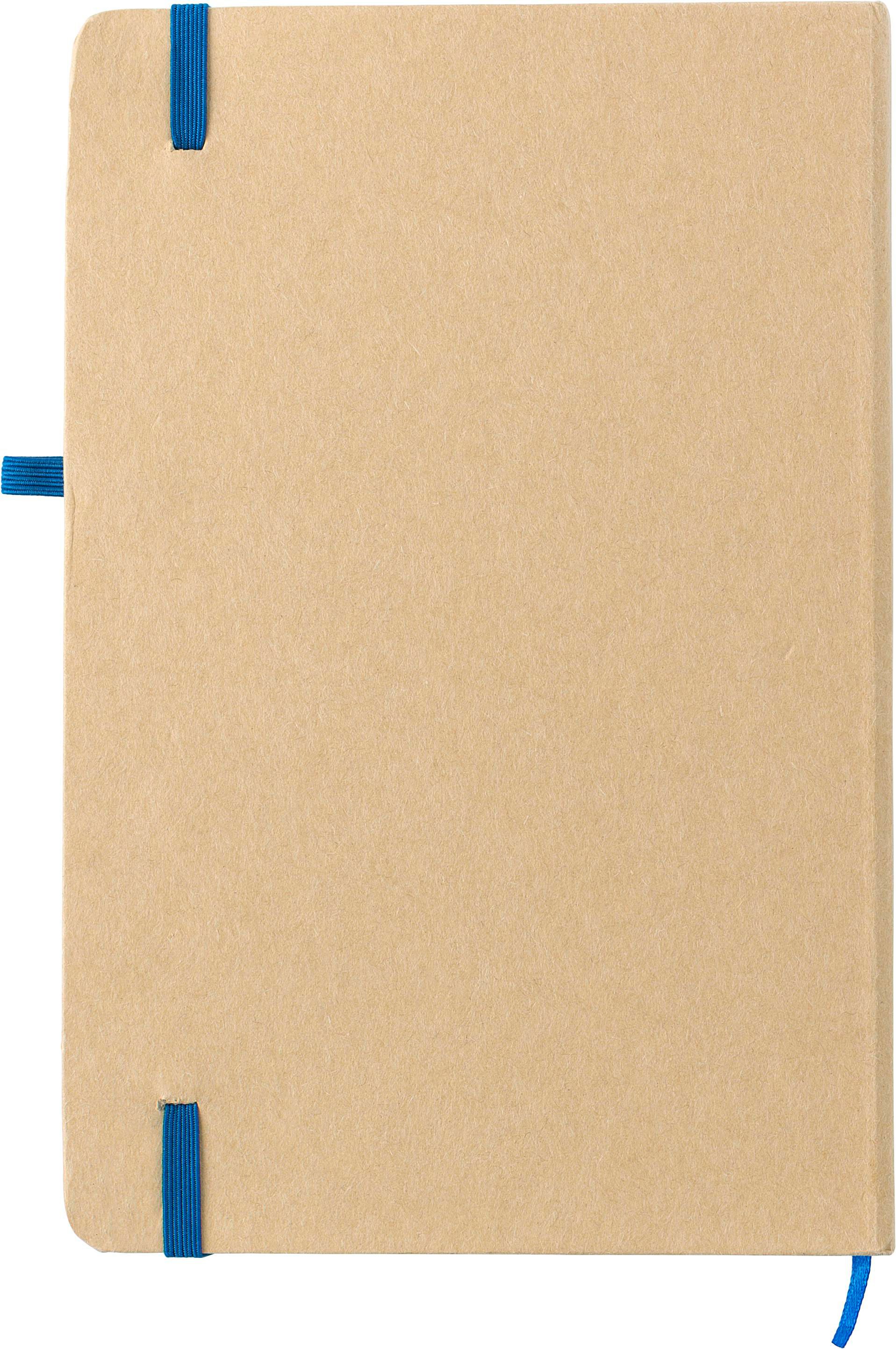Vue 3 de Carnet de notes Cora | Papier pierre | A5 | Couverture rigide