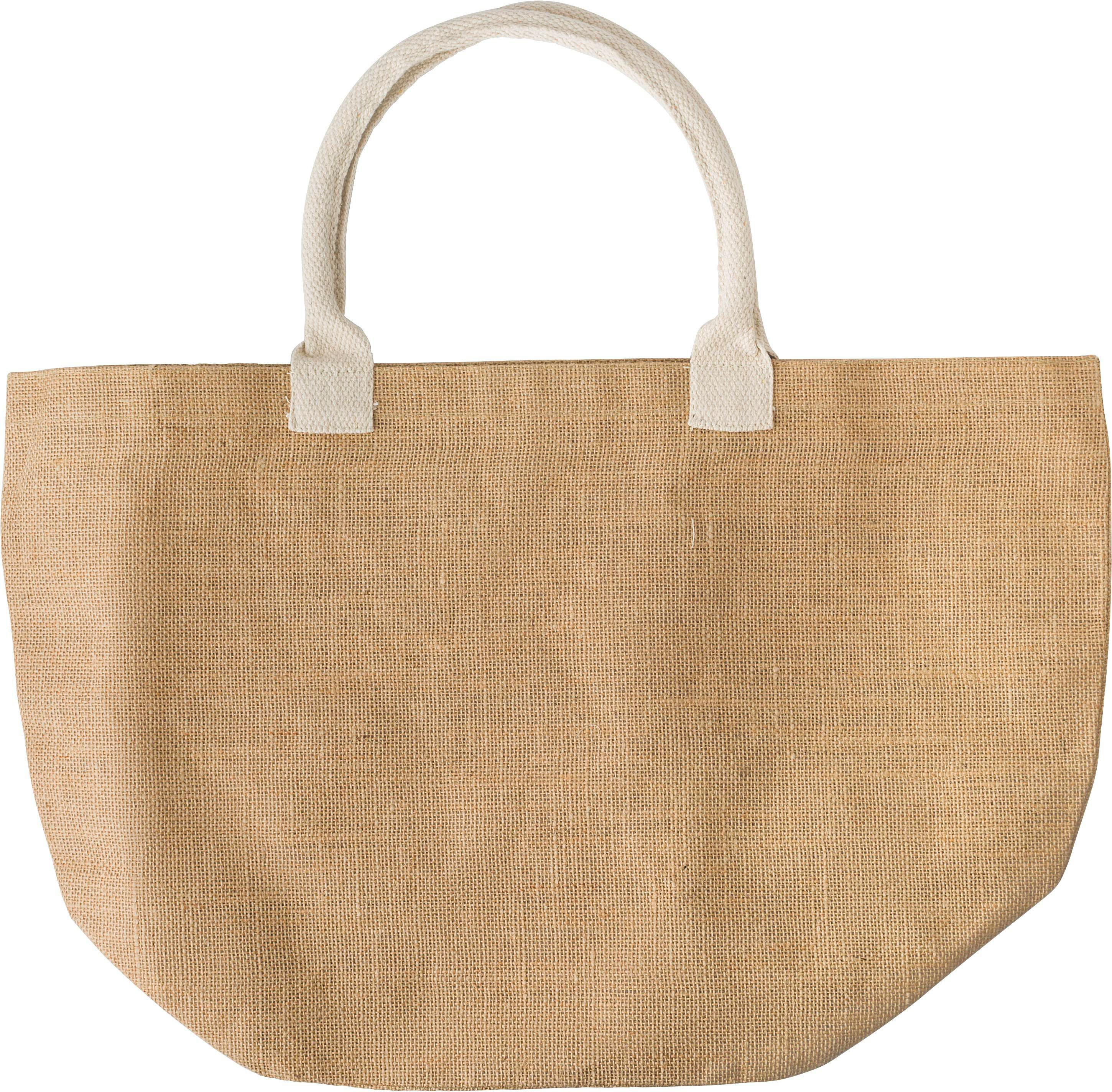 Vue 2 de Sac shopping Zac | Jute | 18 l