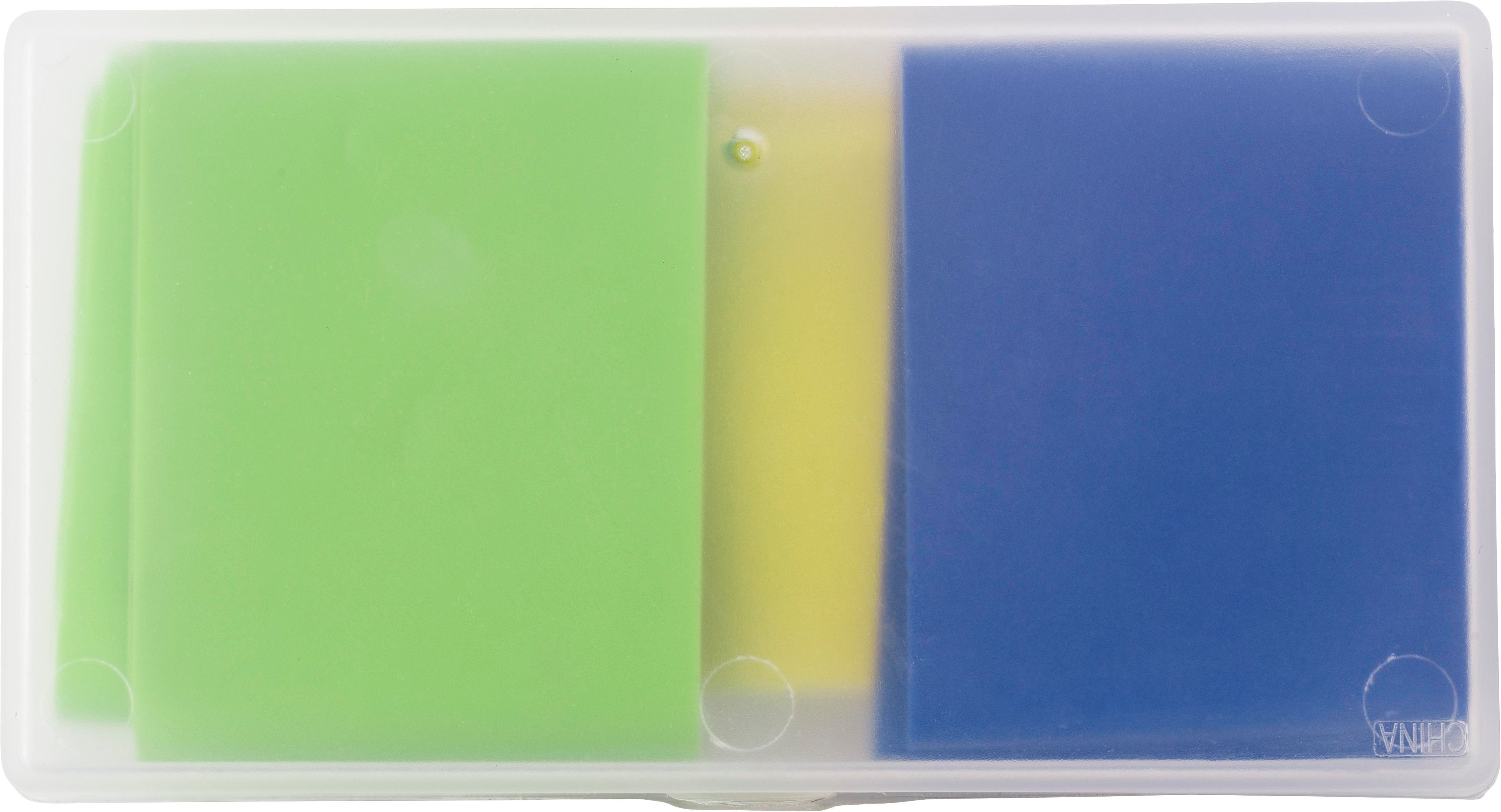 Vue 3 de Bandes de résistance Bettina | 3 pcs | Tube plastique