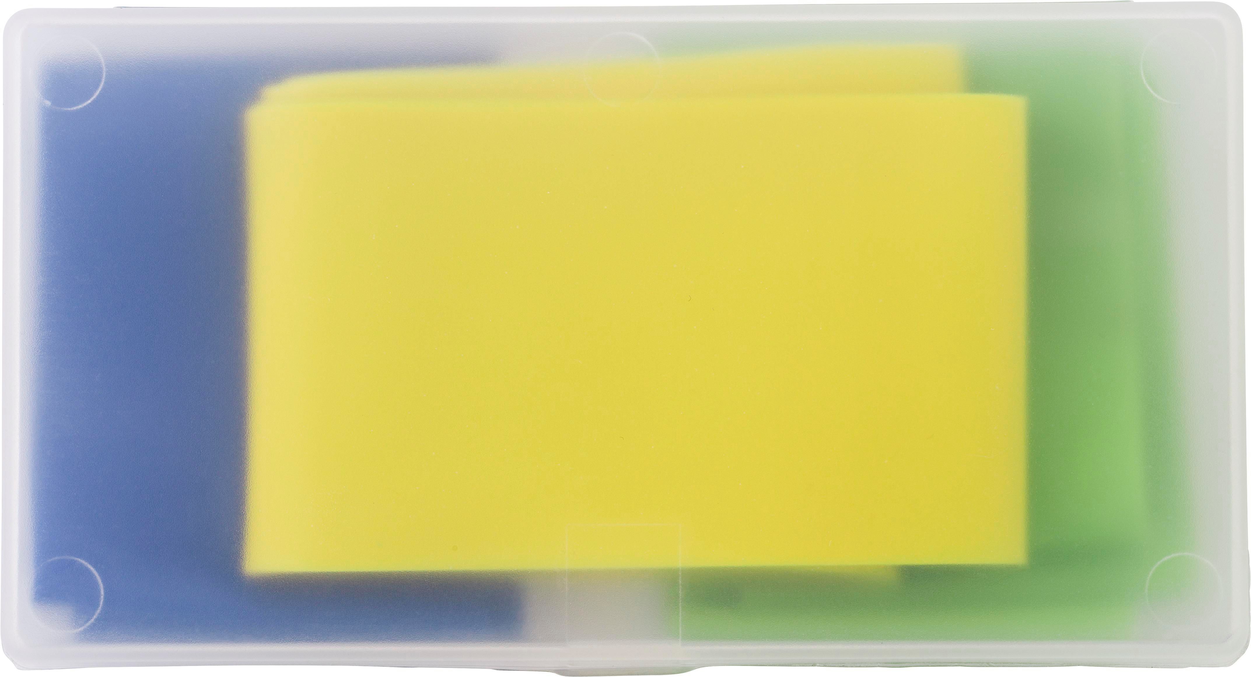 Vue 2 de Bandes de résistance Bettina | 3 pcs | Tube plastique