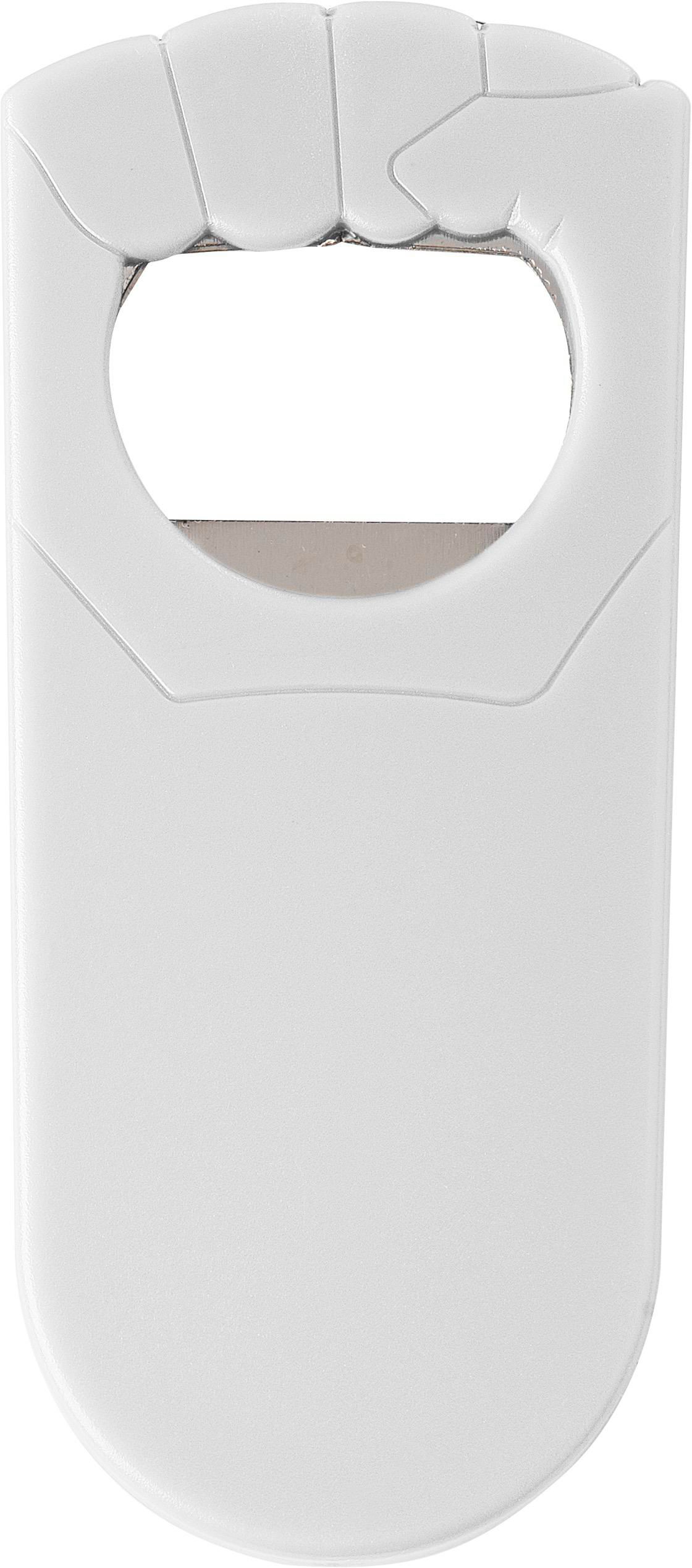 Vue 2 de Décapsuleur Tay | Plastique | Forme de poing
