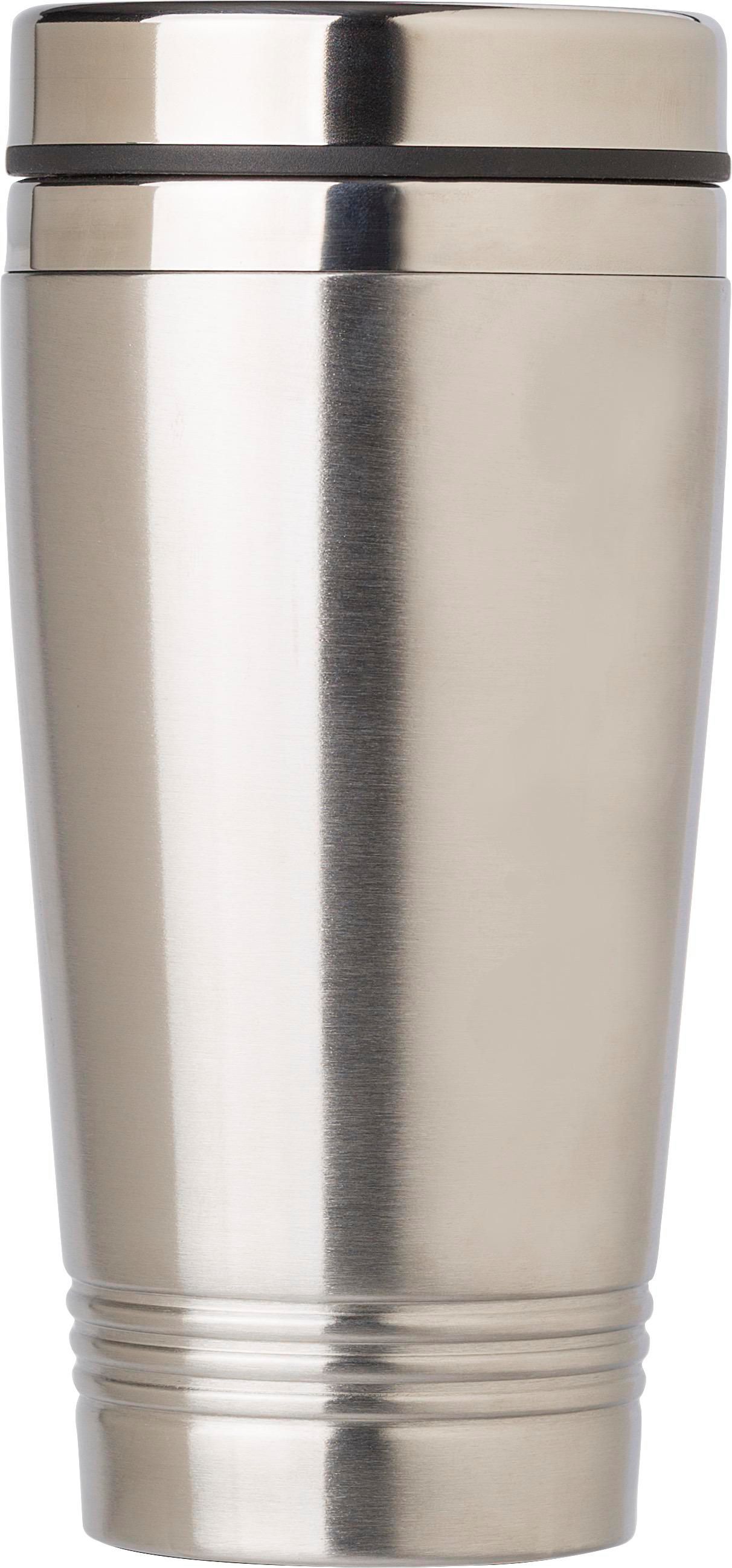 Vue 3 de Mug isotherme Velma | Inox | Double paroi