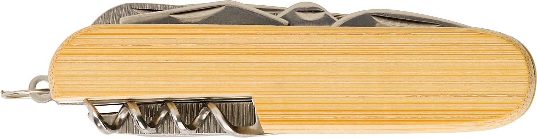 Vue 2 de Couteau de poche Phoebe | Bambou | 9 pièces