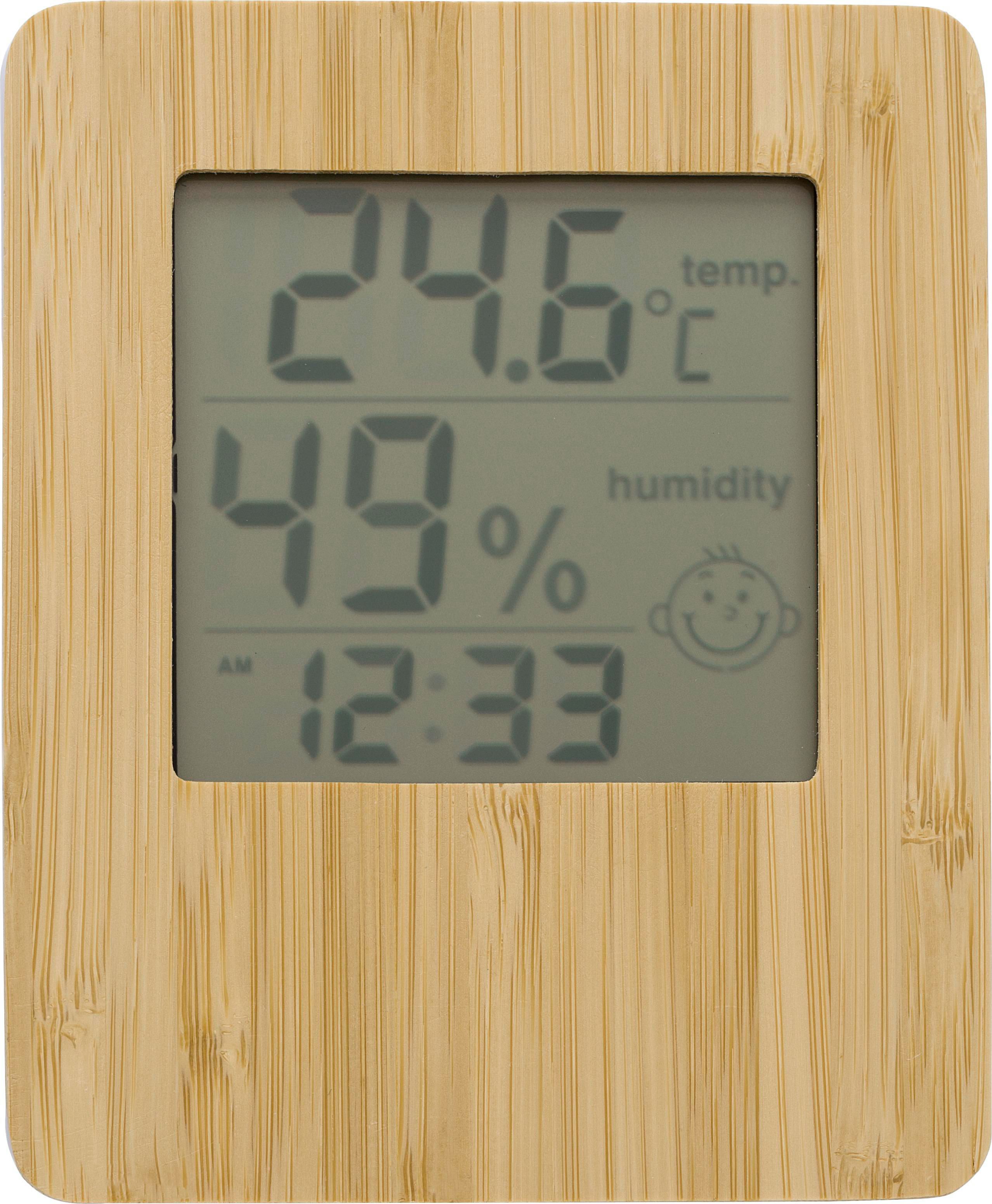 Vue 2 de Station météo Piper | Façade bambou