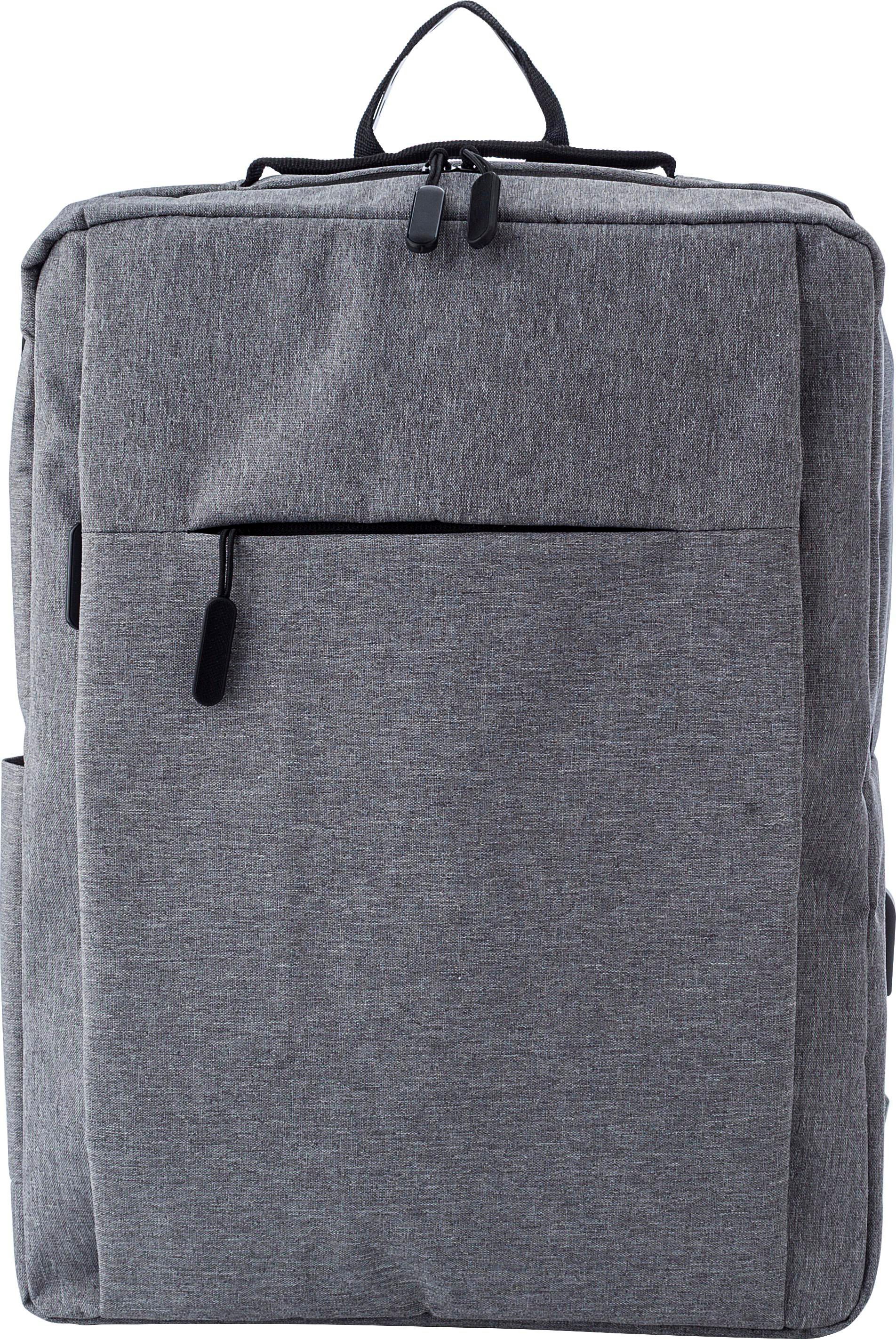 Vue 2 de Sac à dos pour ordinateur Carlito | 300D | 15 pouces