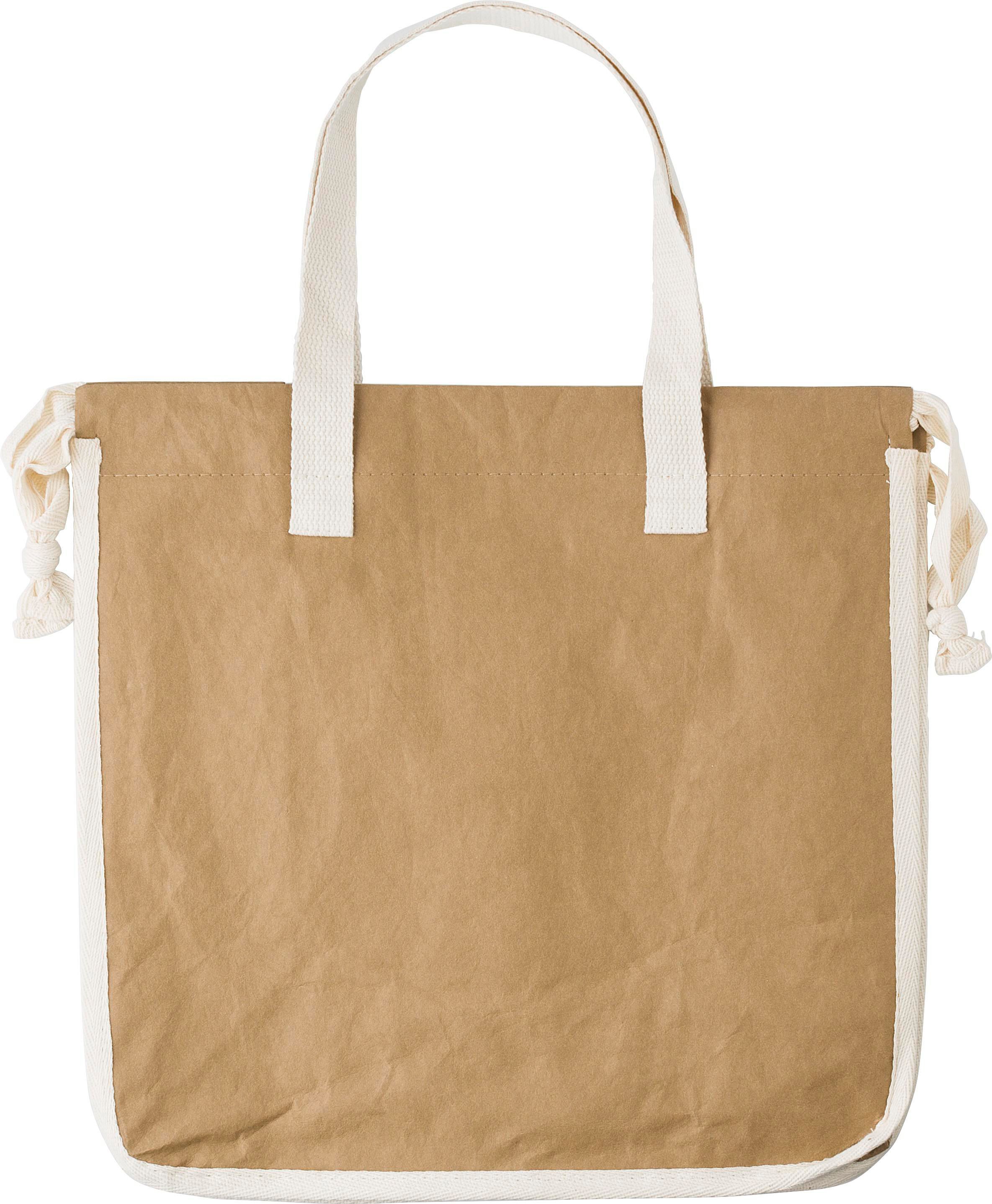 Vue 2 de Sac shopping Emery | Papier kraft | Lavable