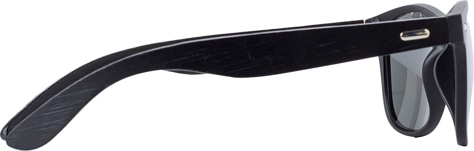 Vue 2 de Lunettes de soleil Jaxon | Monture plastique et branches bambou | UV400
