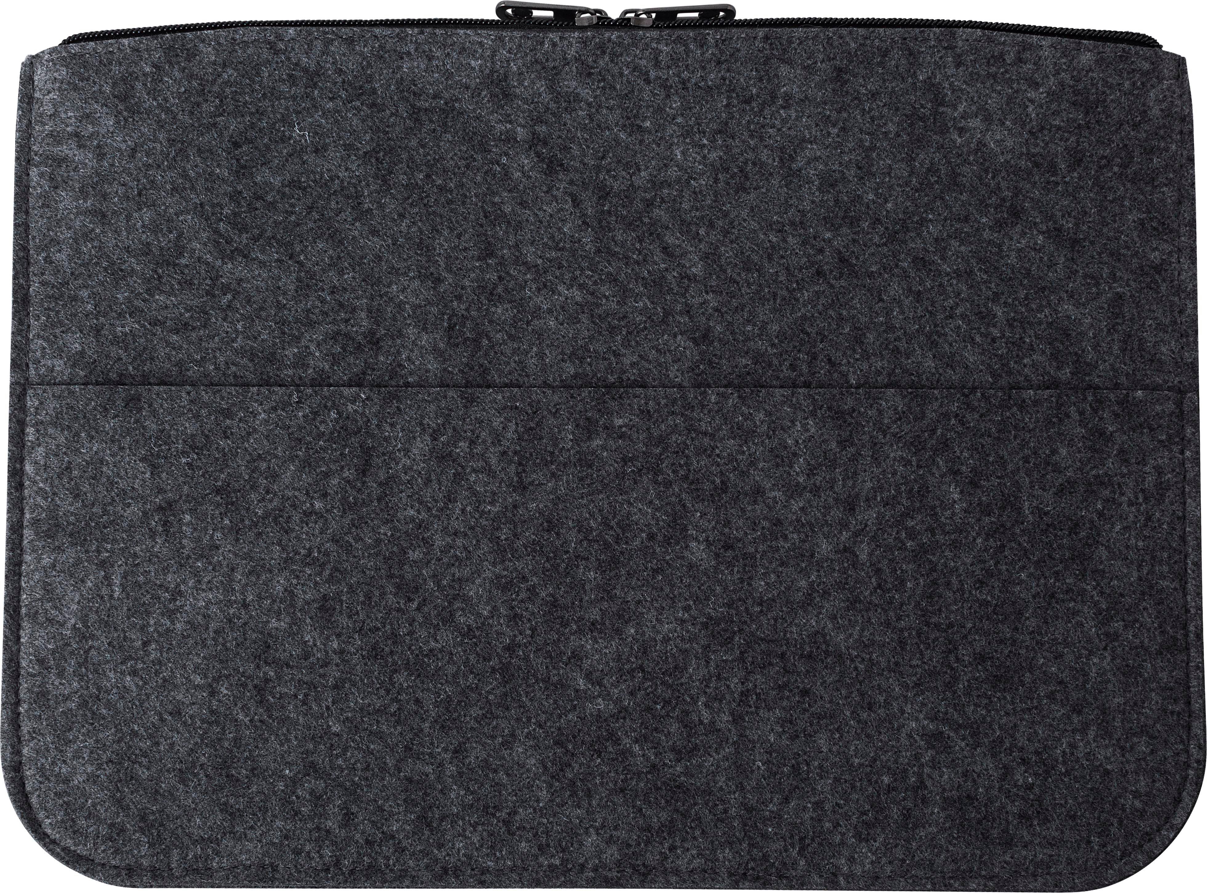 Vue 2 de Sacoche pour ordinateur portable Emilia | Recyclé | 14" | 10 l