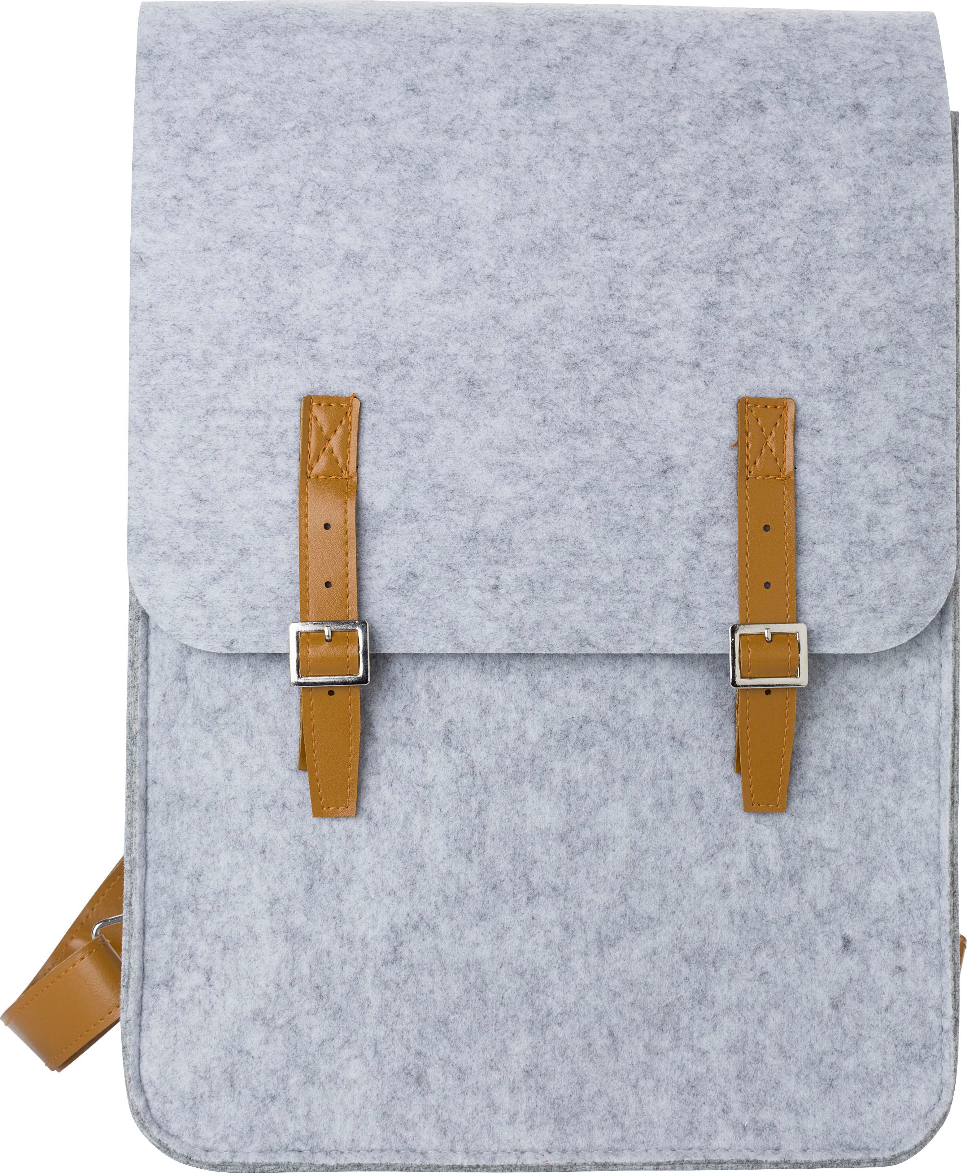 Vue 2 de Sac à dos Avery | Recyclé | Feutre | 12 l