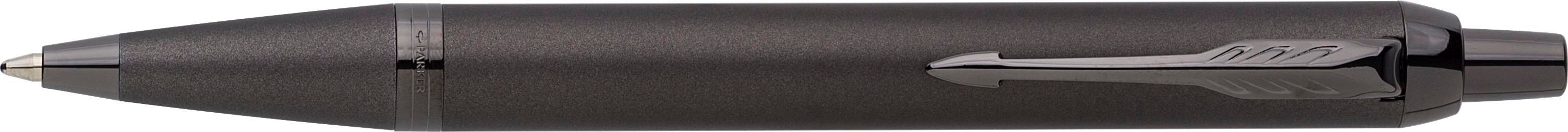 Vue 4 de Parker IM Monochrome stylo bille | Métal