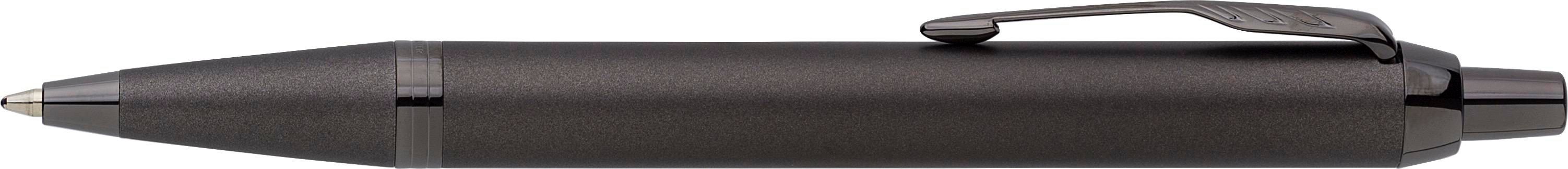 Vue 3 de Parker IM Monochrome stylo bille | Métal
