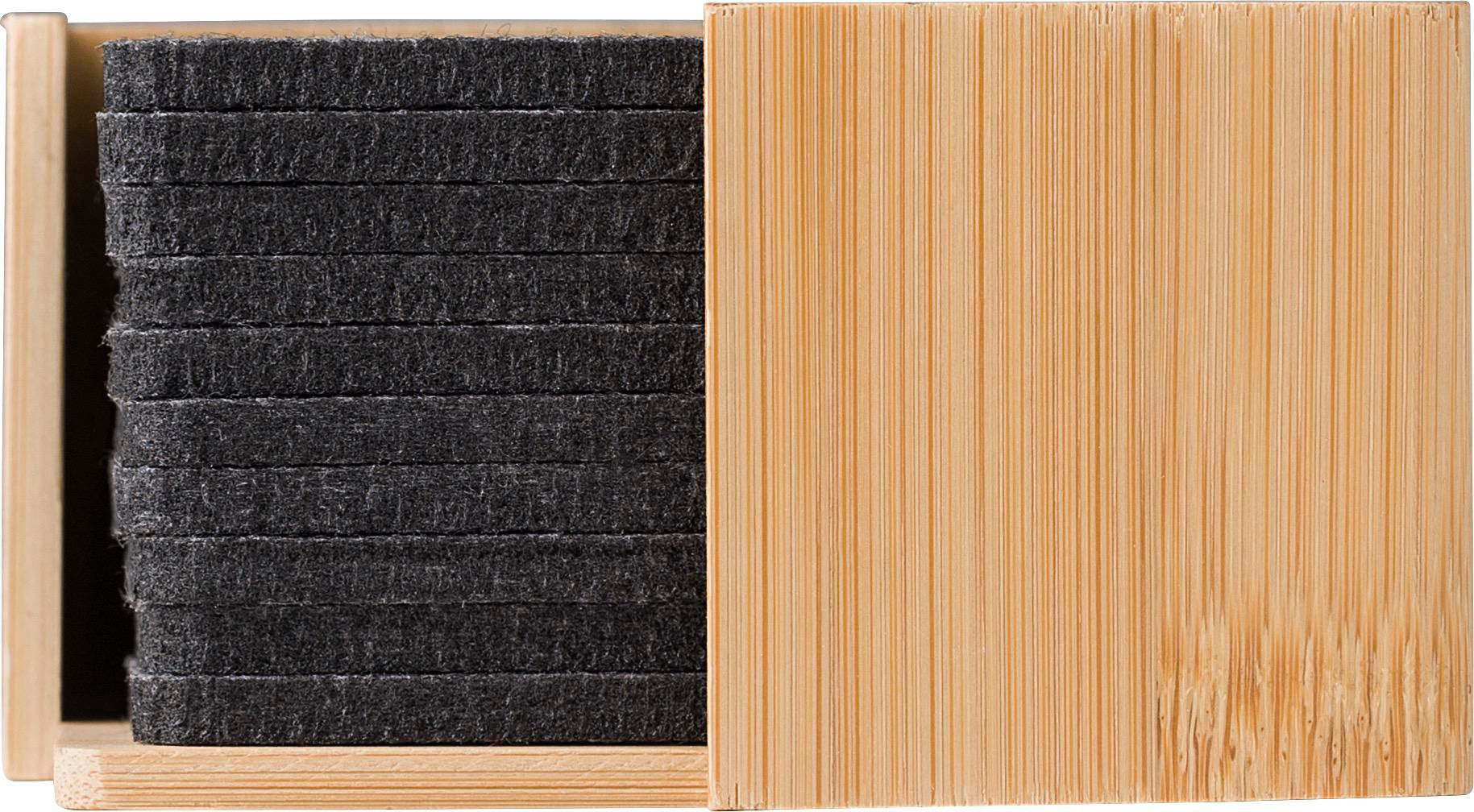 Vue 7 de Set de sous-verres Lawrence | Recyclé | Support en bambou