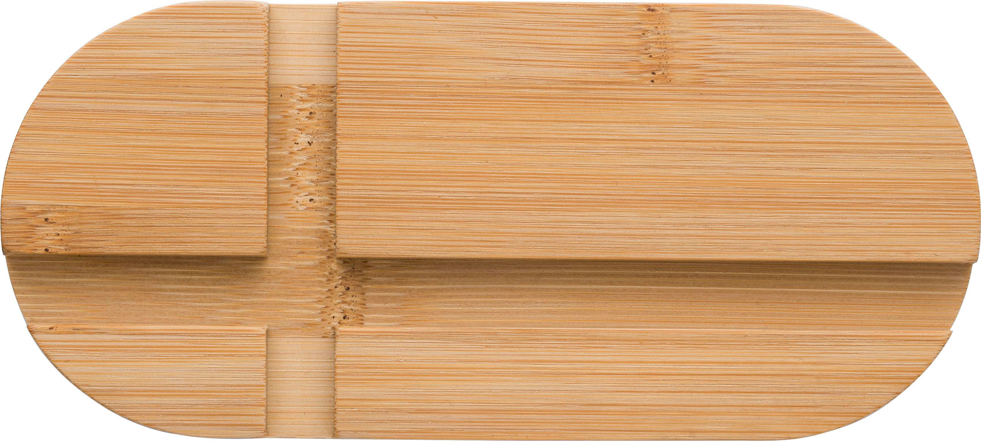 Vue 4 de Support Eamon | Bambou | Tablette