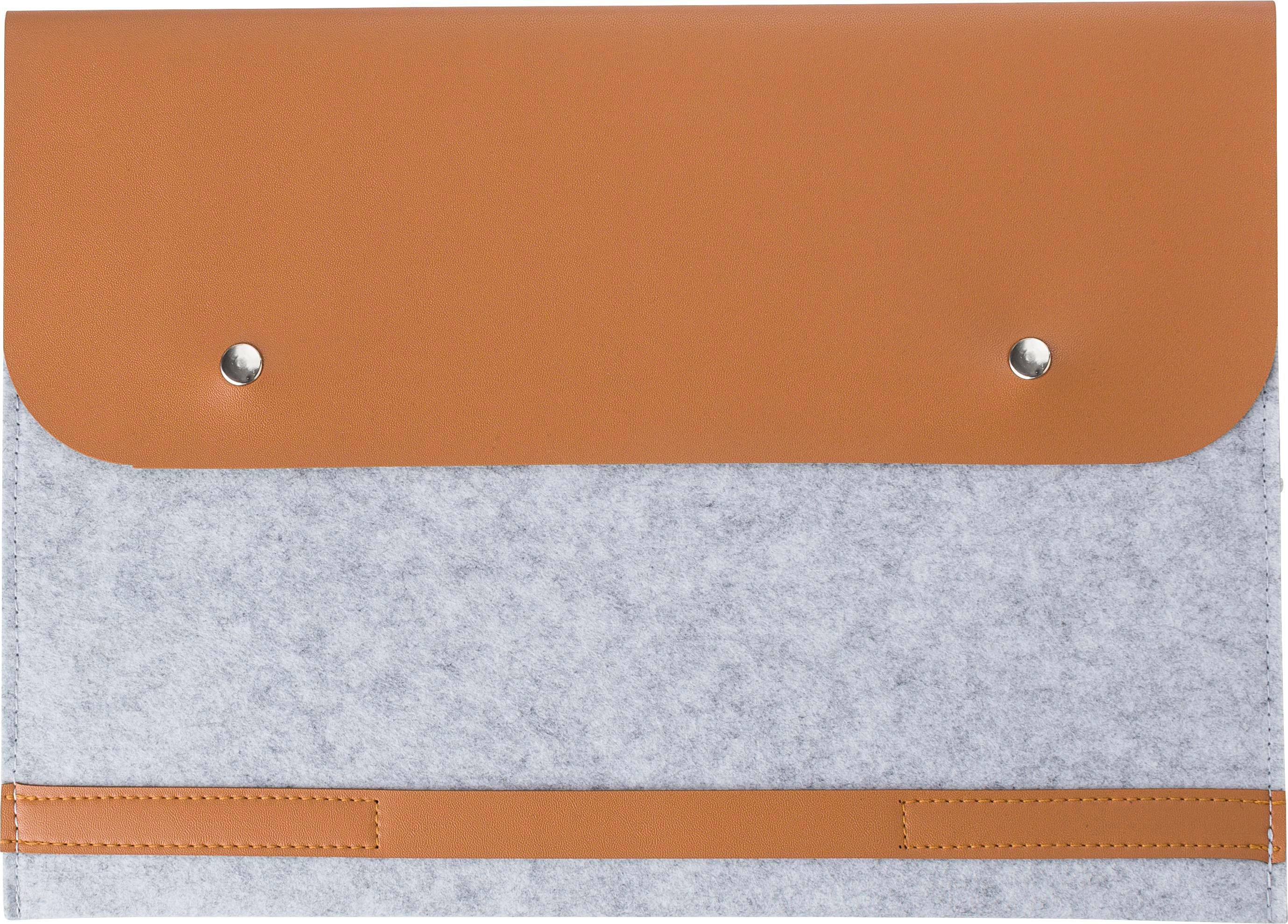 Vue 2 de Housse pour ordinateur portable Jonathan | Recyclé | Ordinateur portable 14"