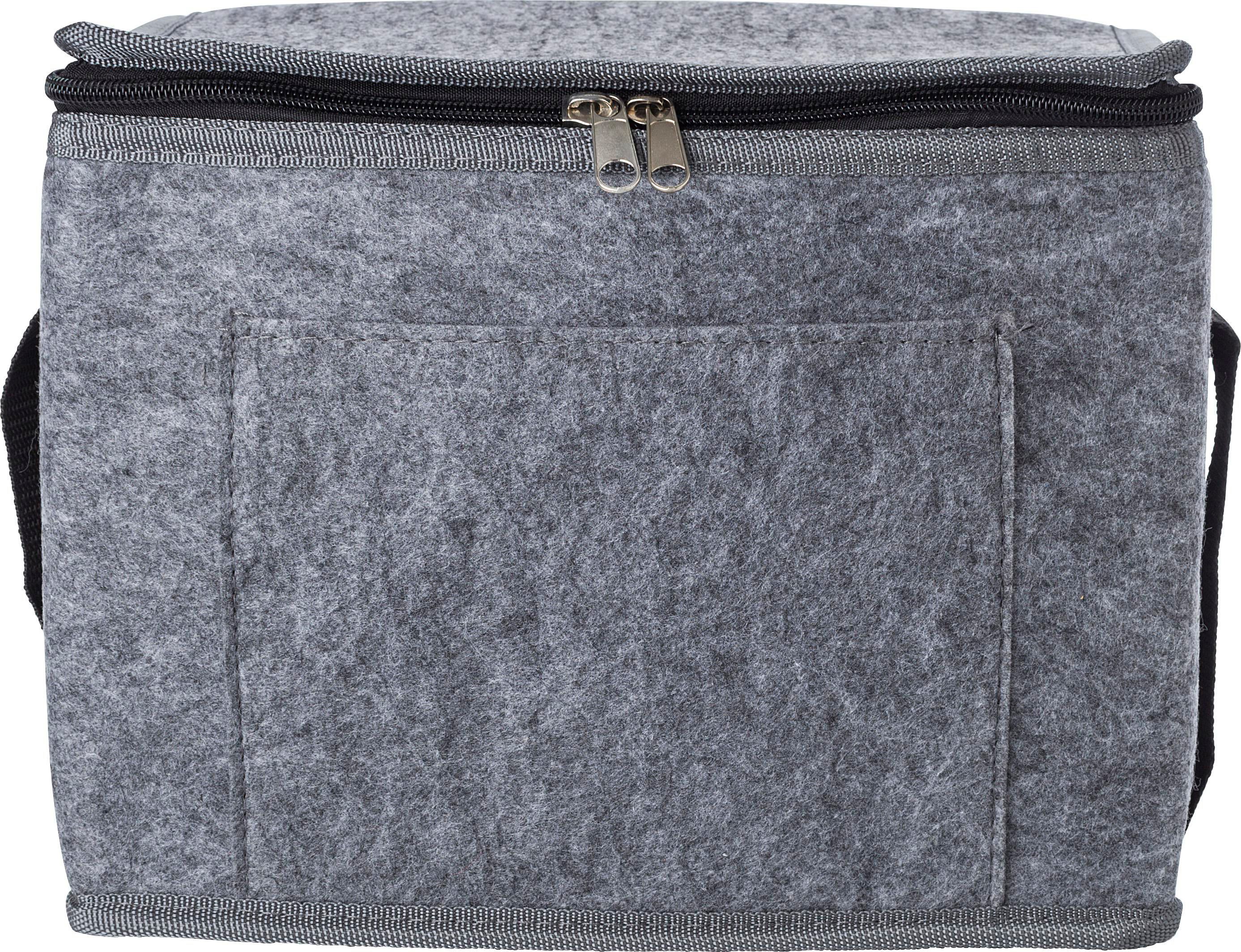 Vue 2 de Sac isotherme Mason | Feutre recyclé | Doublure aluminium