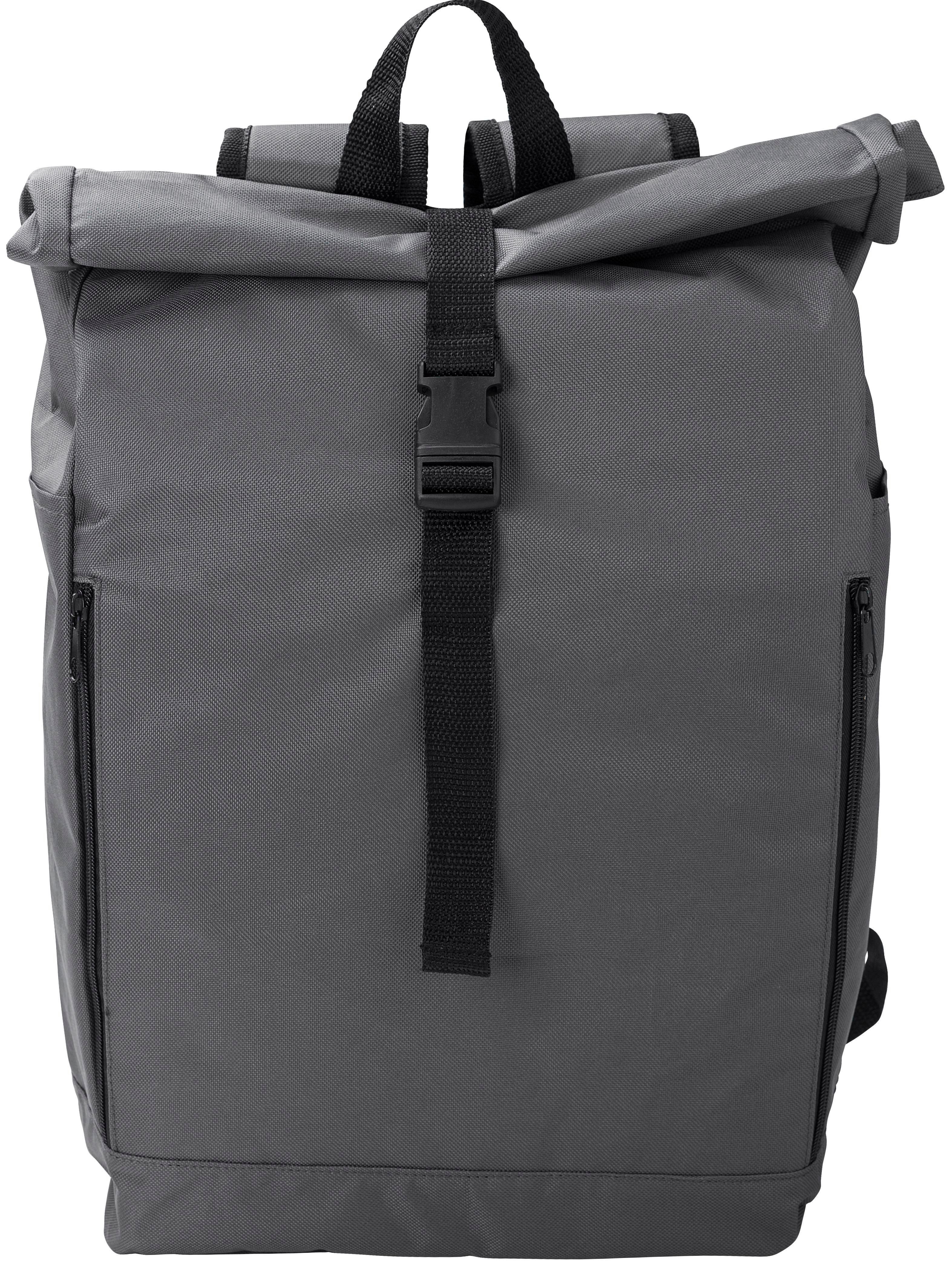 Vue 2 de Sac à dos roll-top Evie | Recyclé | 600D