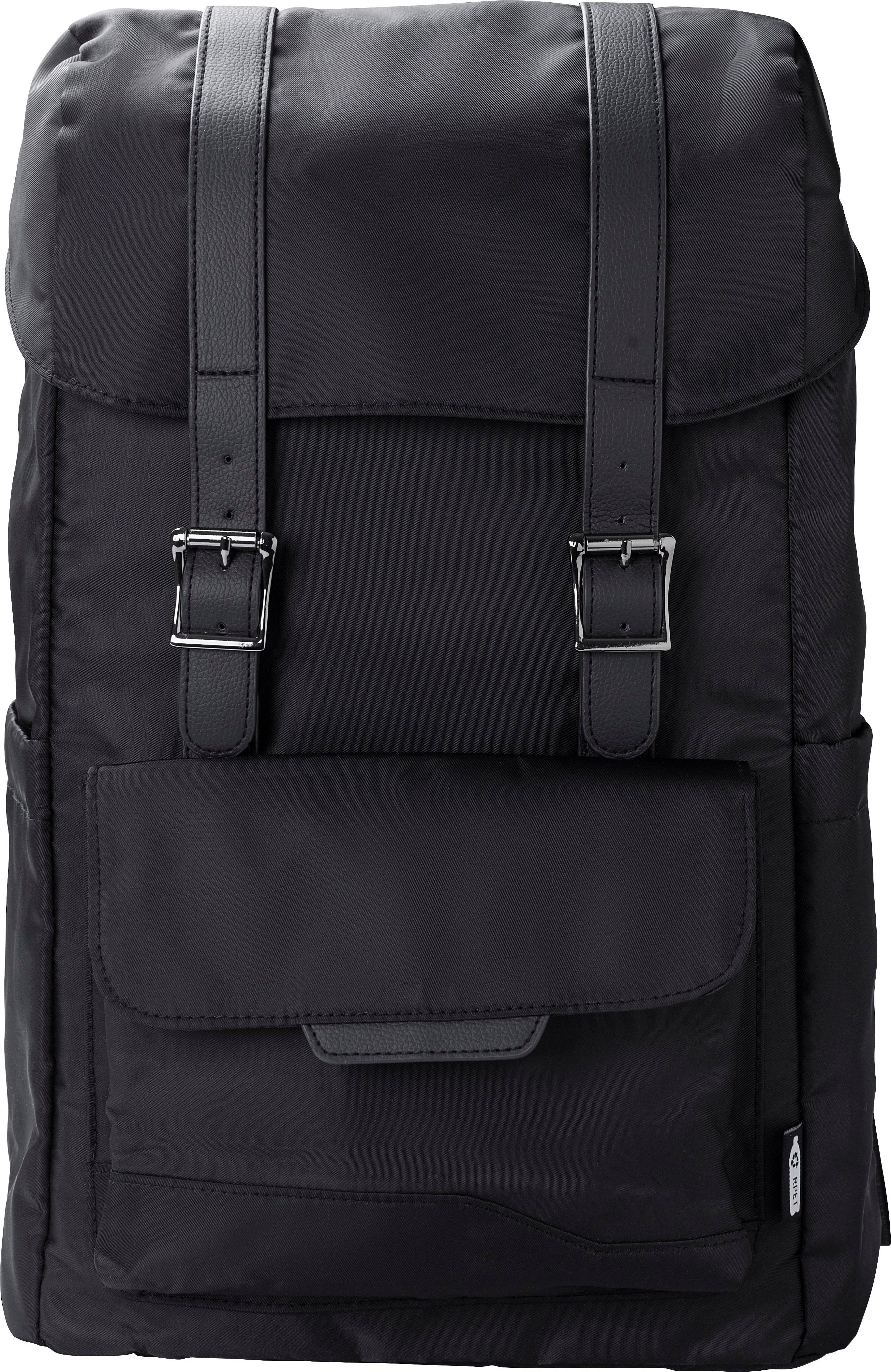 Vue 2 de Sac à dos Marlowe | Recyclé | Ordinateur portable 15" | 6 l