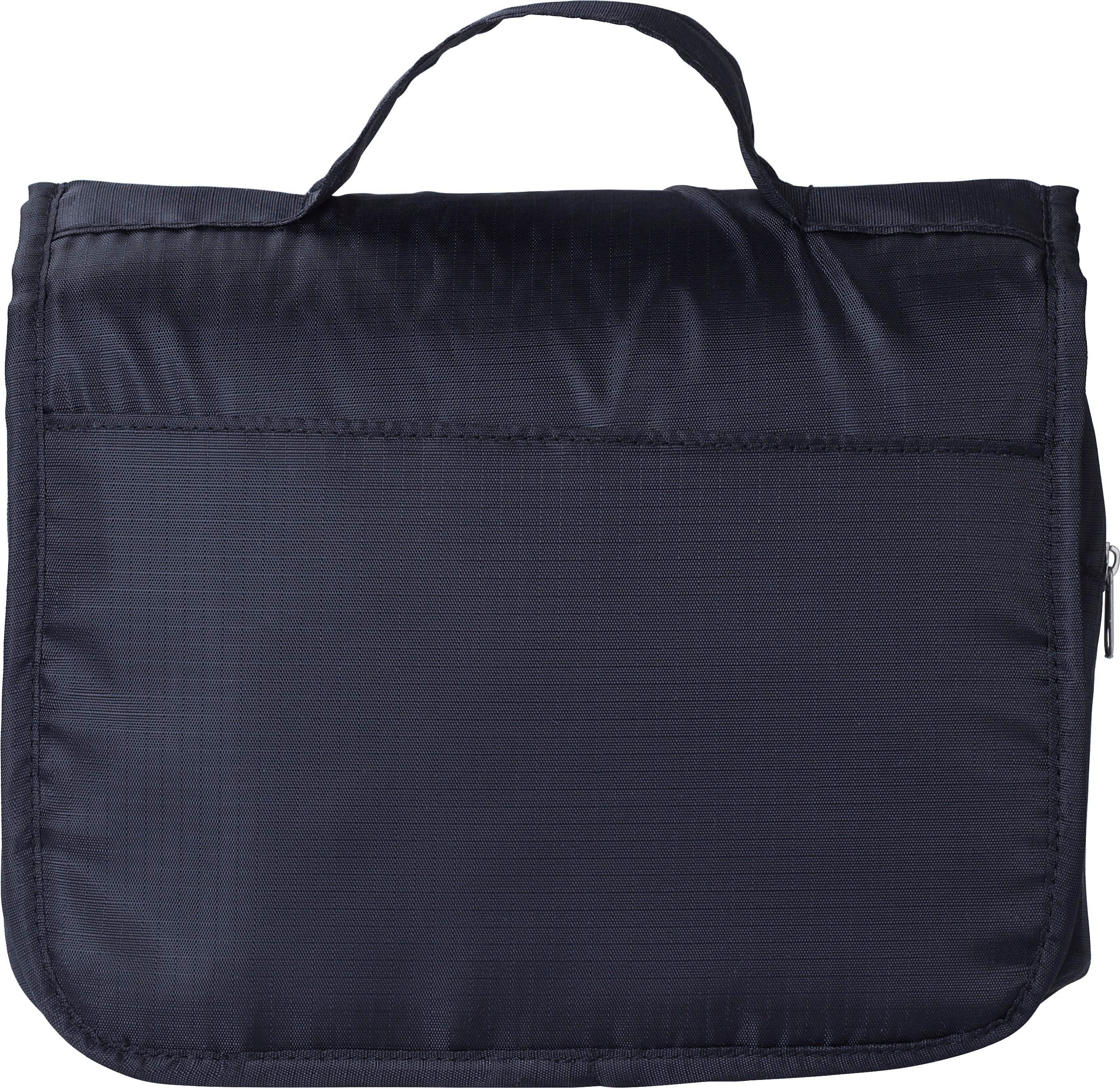 Vue 2 de Trousse de toilette Merrick | Ripstop | Crochet de suspension