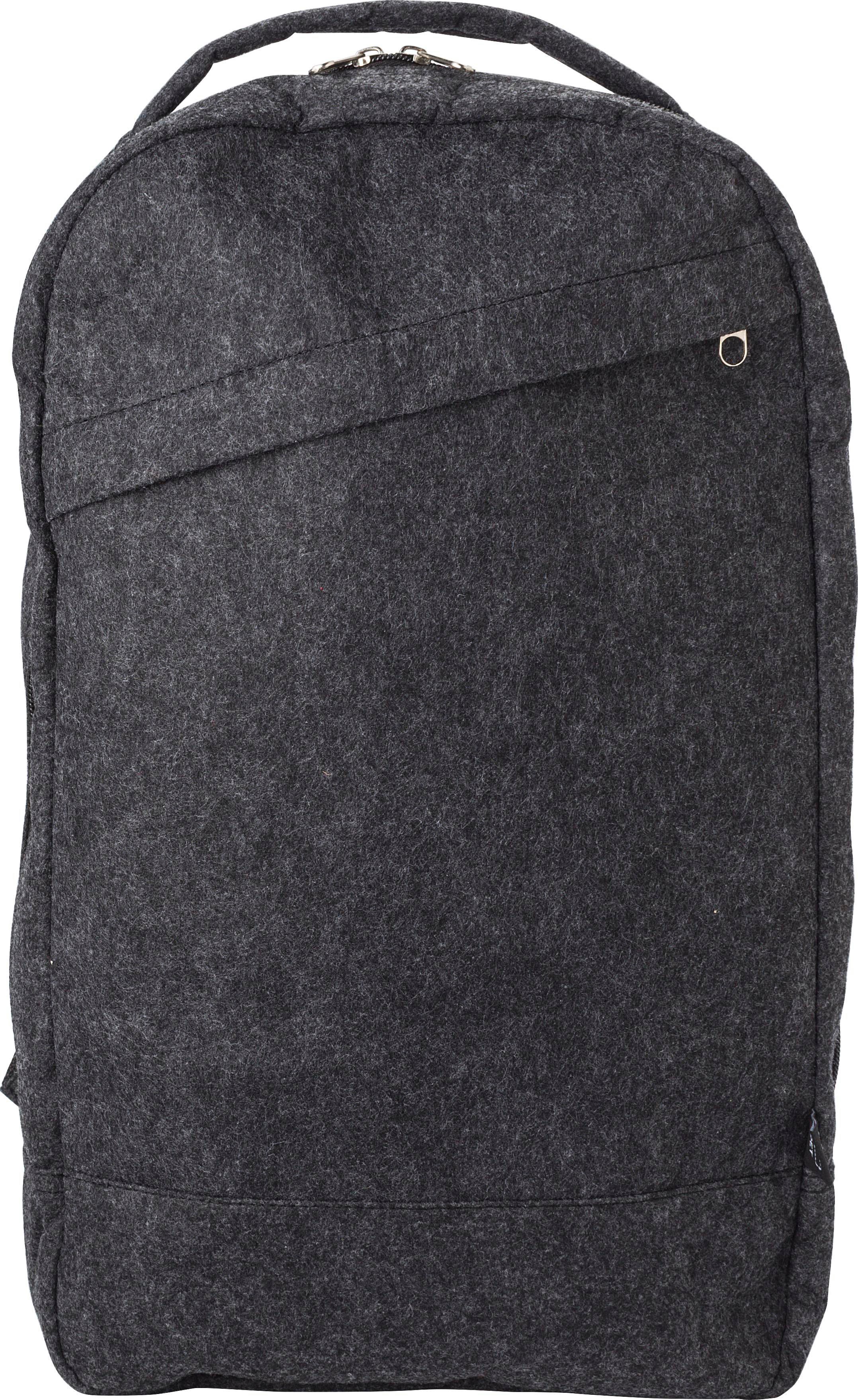 Vue 2 de Sac à dos Eleanor | Recyclé | Feutre | 60 l