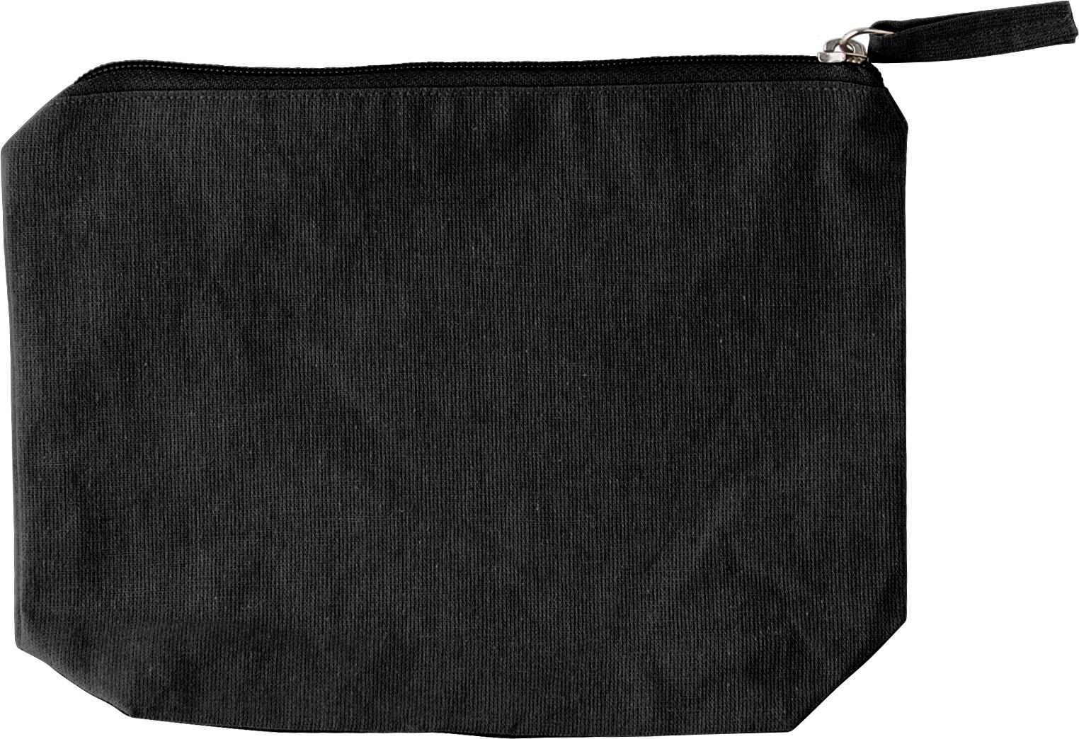 Vue 3 de Pochette cosmétique Cressida | Coton recyclé 180 g/m²