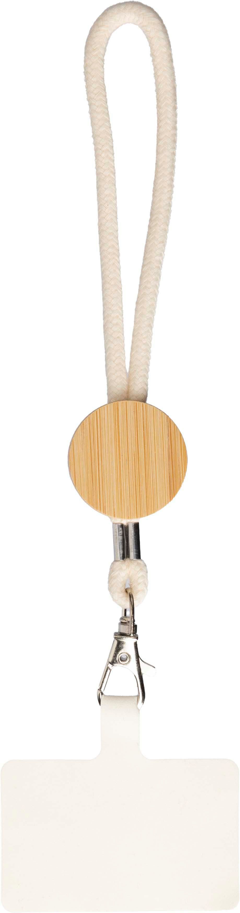 Vue 3 de Bracelet téléphone Maxim | Coton