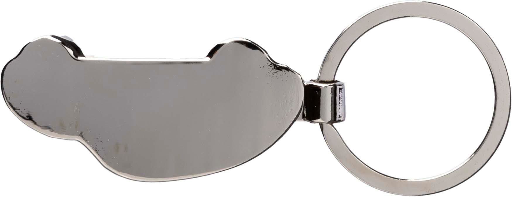 Vue 3 de Porte-clés Angelika | Bambou | Forme de voiture