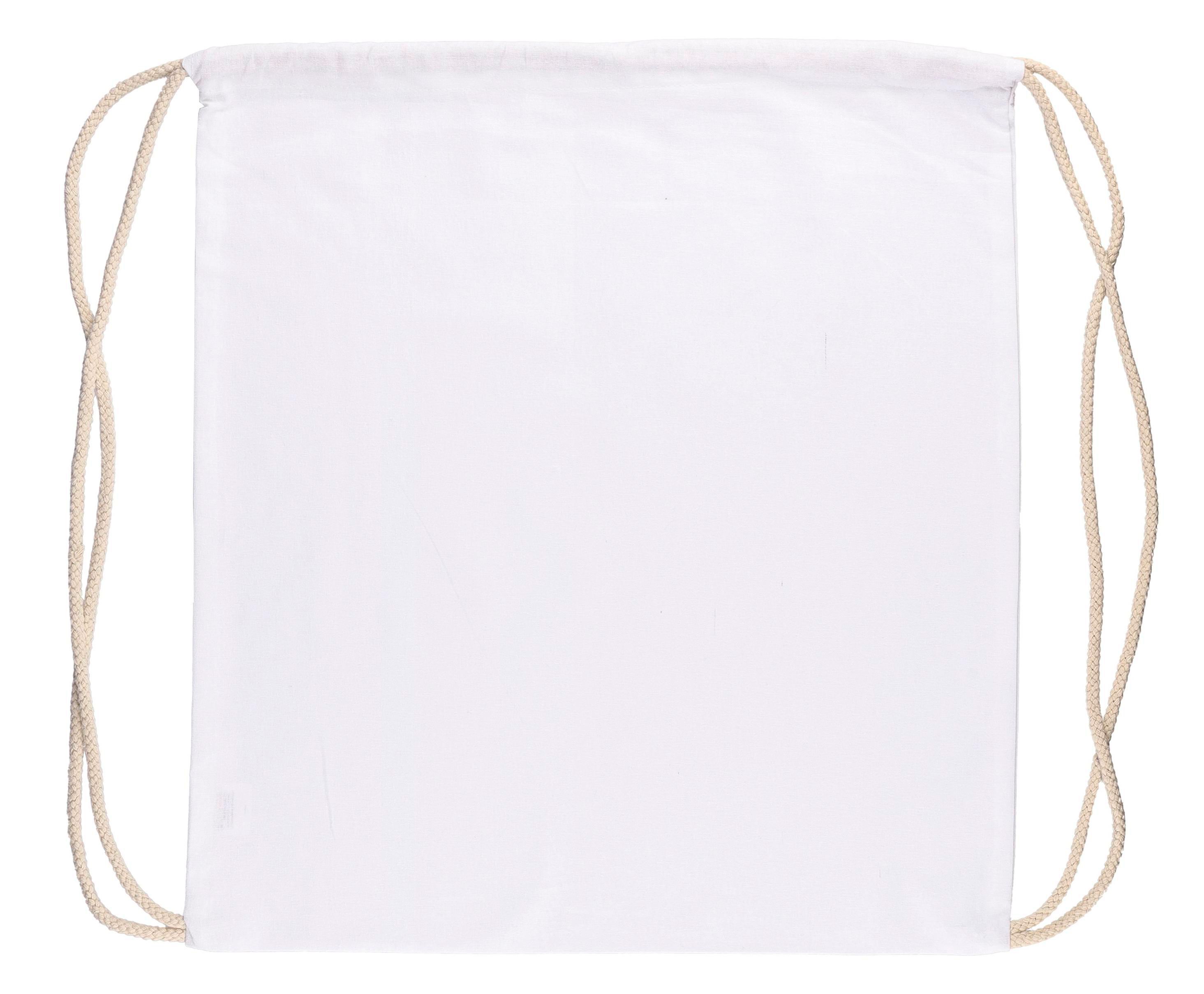 Vue 2 de Sac à cordon Bridget | Coton | OEKO-TEX | 7 l
