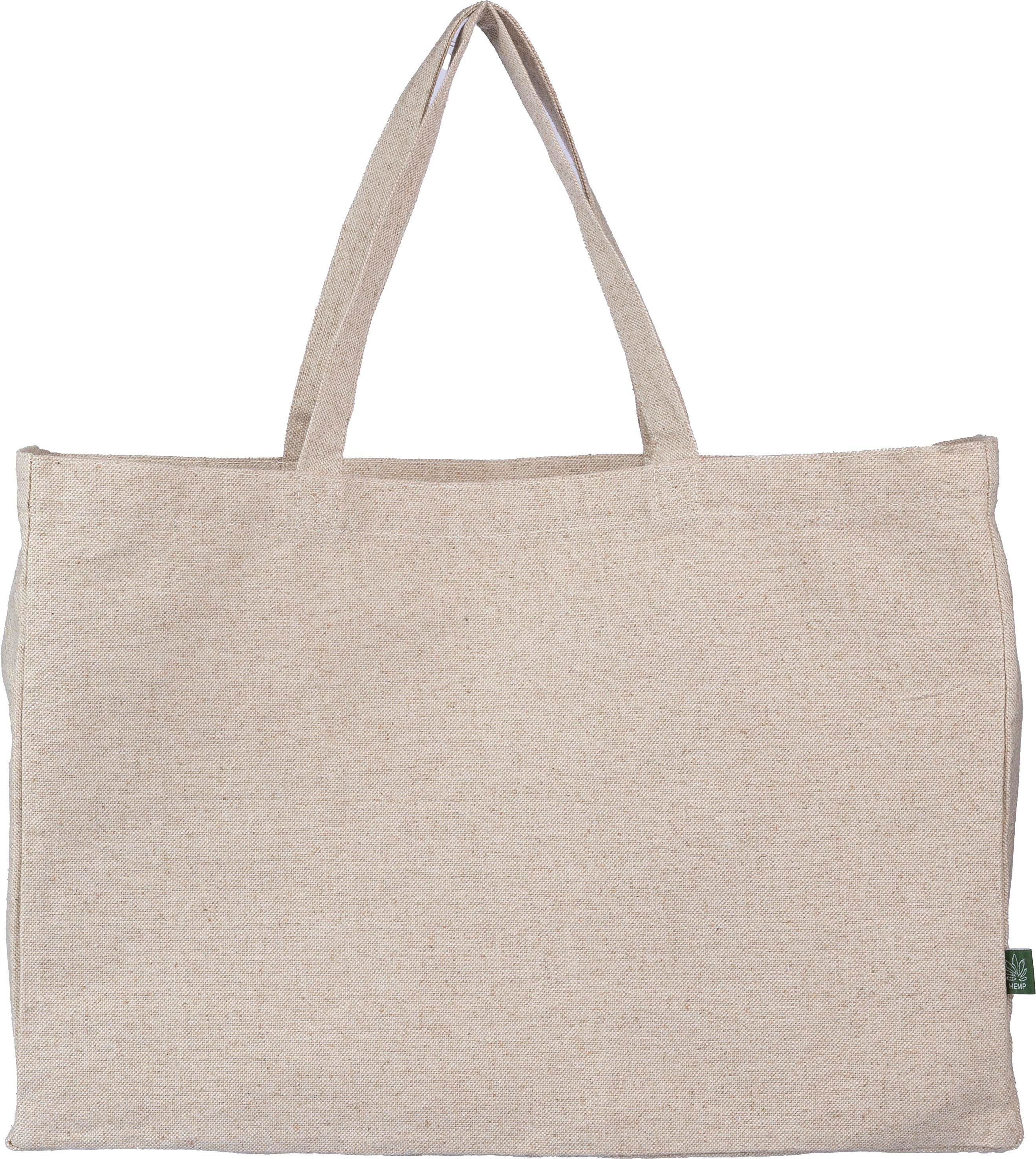 Vue 3 de Sac de plage Ludwig | Chanvre | 20 l
