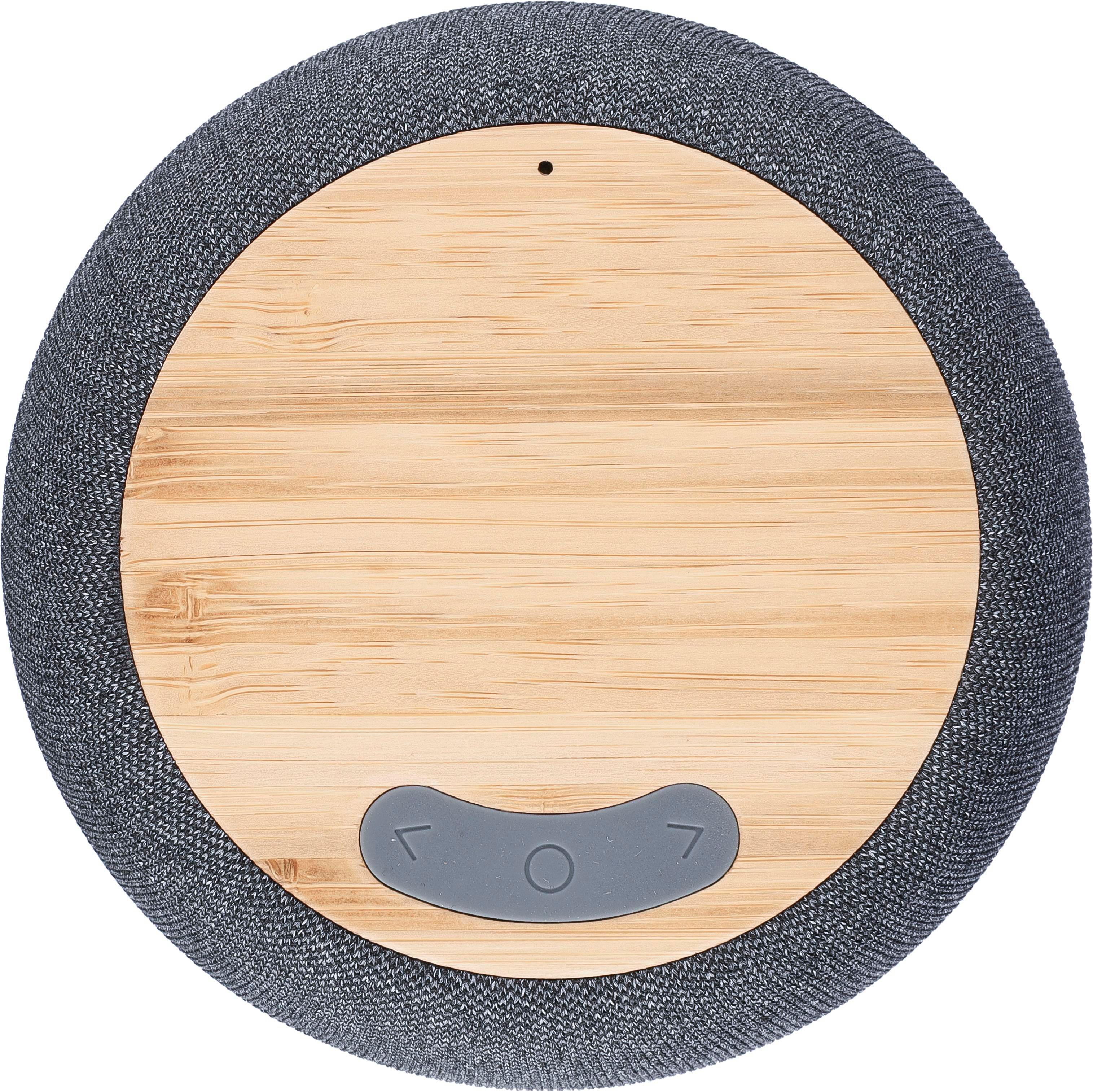 Vue 4 de Enceinte sans fil Lyle | Recyclé | Bambou