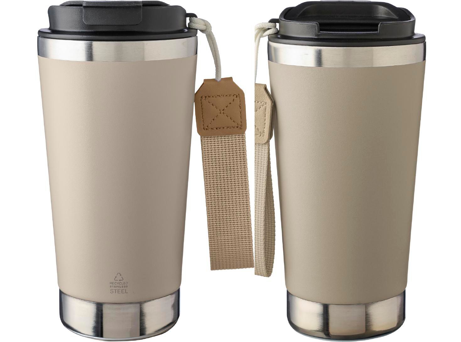 Vue 5 de Gobelet thermos double paroi Kayla | Recyclé | 500 ml