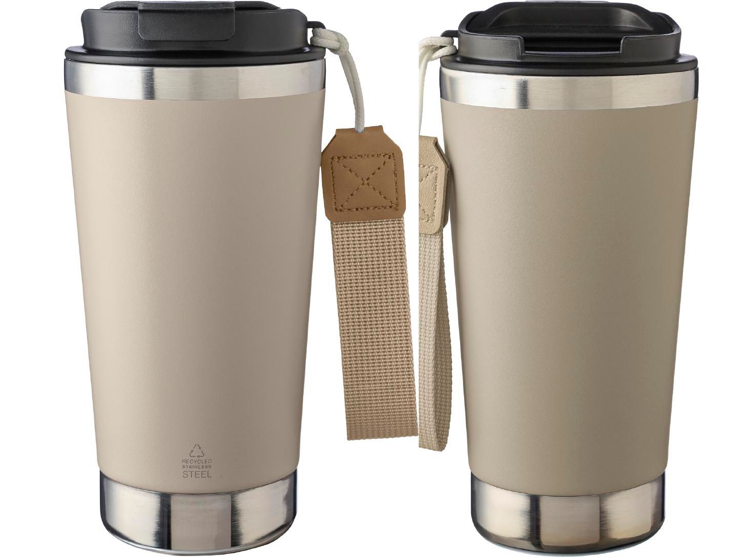 Vue 7 de Gobelet thermos double paroi Kayla | Recyclé | 500 ml