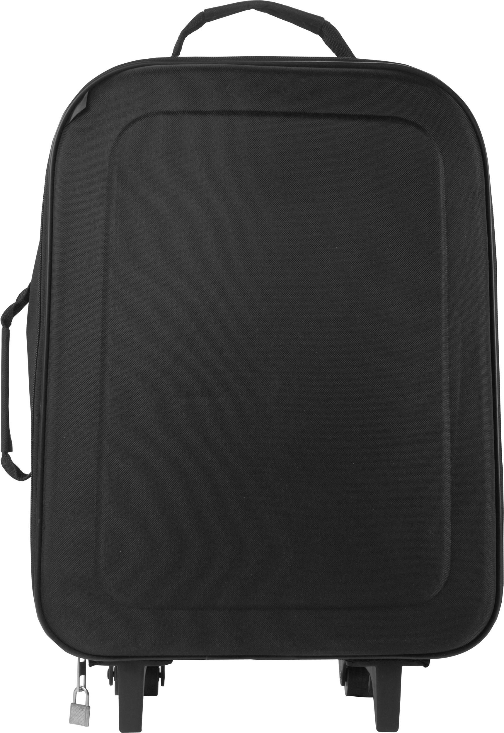 Vue 3 de Sac de voyage à roulettes Jordana | Polyester 600D | Pliable | 20 l