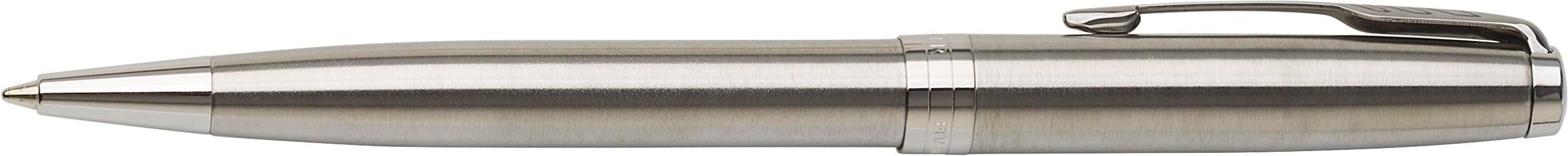 Vue 4 de Parker Sonnet stylo bille | Acier inoxydable