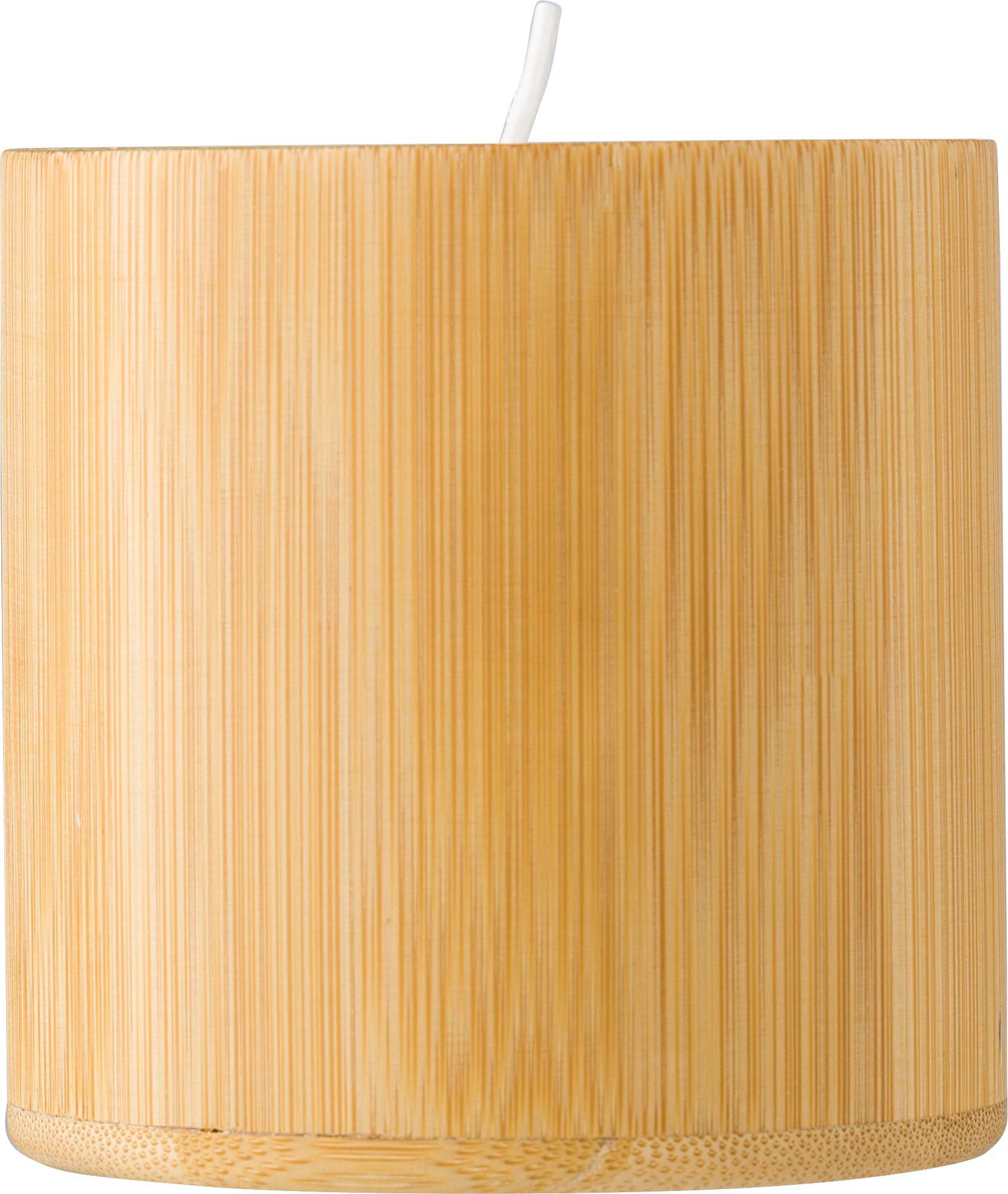 Vue 4 de Bougie Eli | Bambou