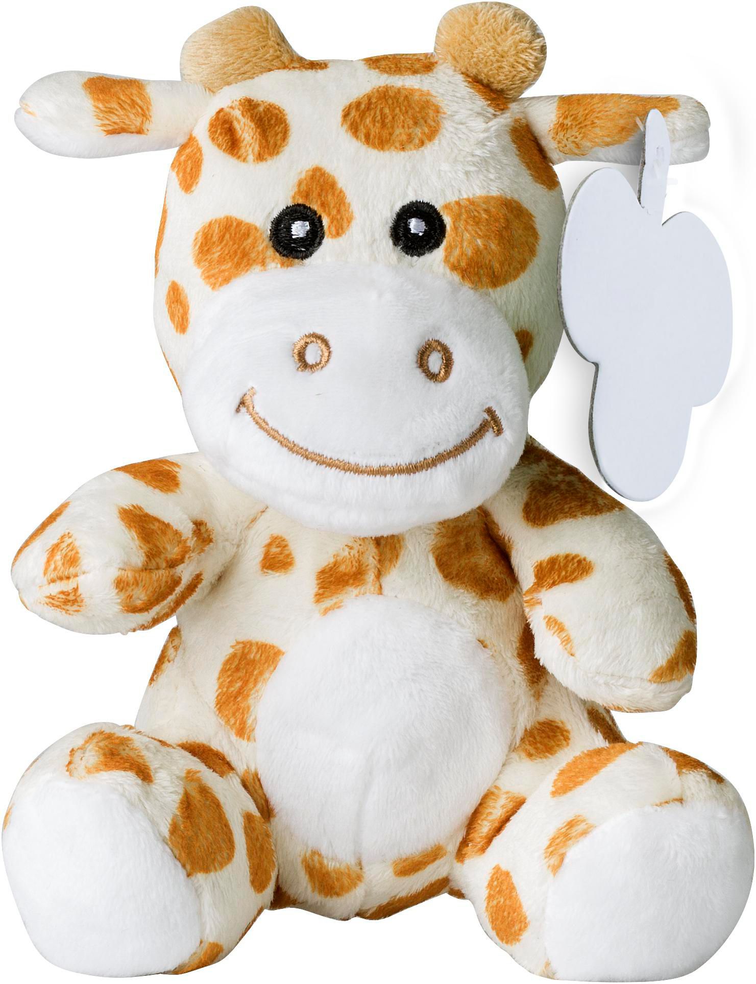 Vue 3 de Girafe en peluche Naomi