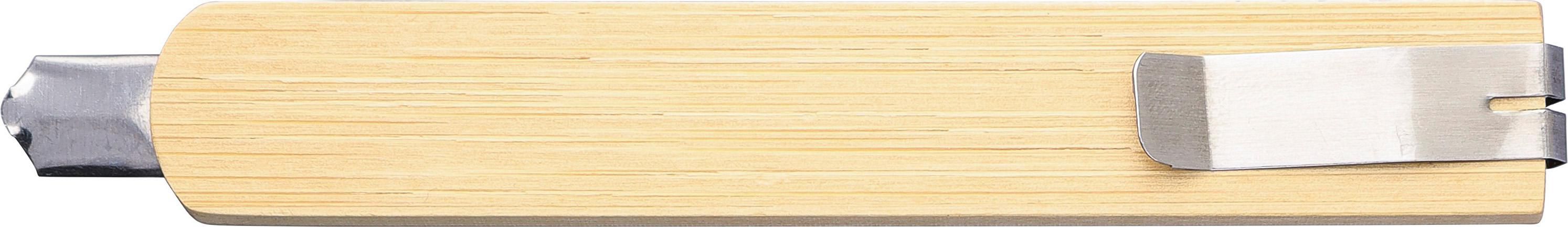 Vue 3 de Couteau de poche Jeffrey | Bambou