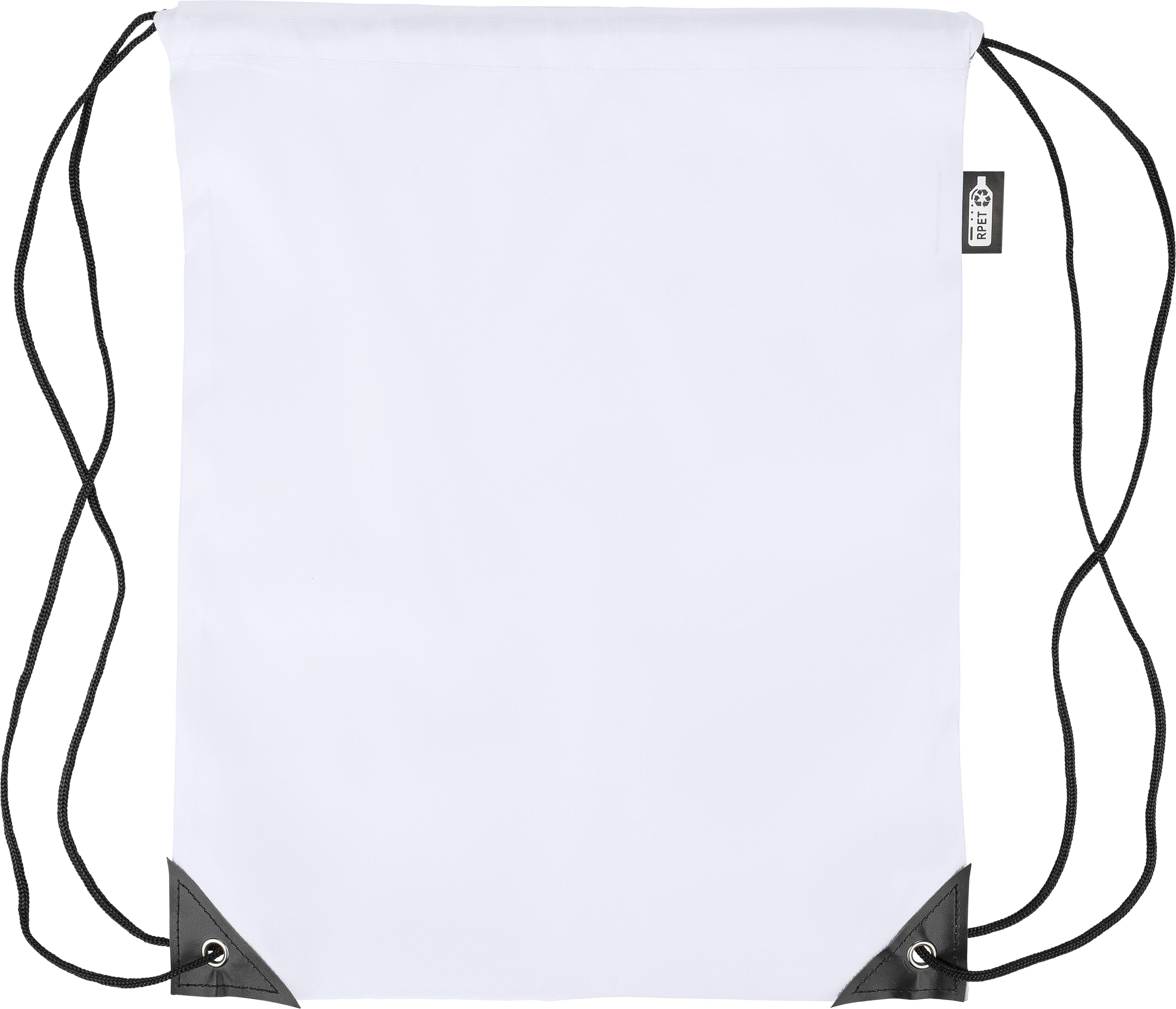 Vue 3 de Sac à dos à cordon Enrique | Recyclé | 5 l