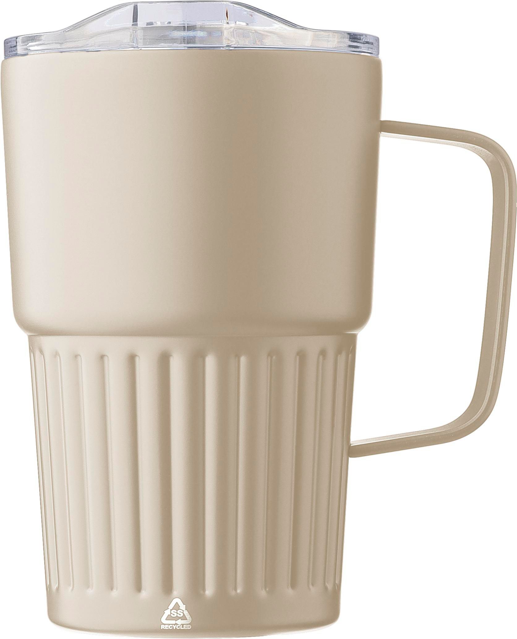 Vue 2 de Mug Calo | Inox recyclé | 450 ml