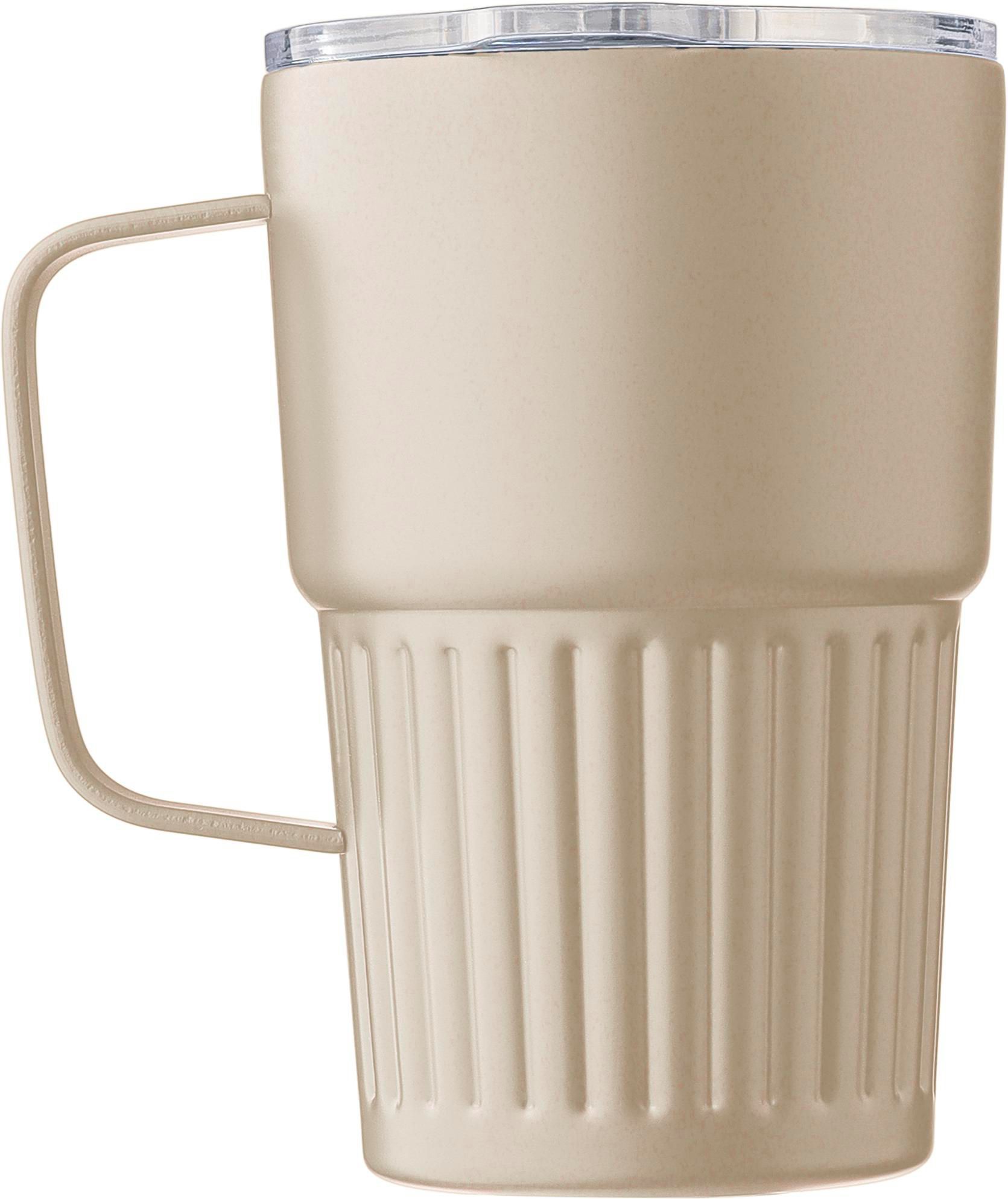 Vue 3 de Mug Calo | Inox recyclé | 450 ml