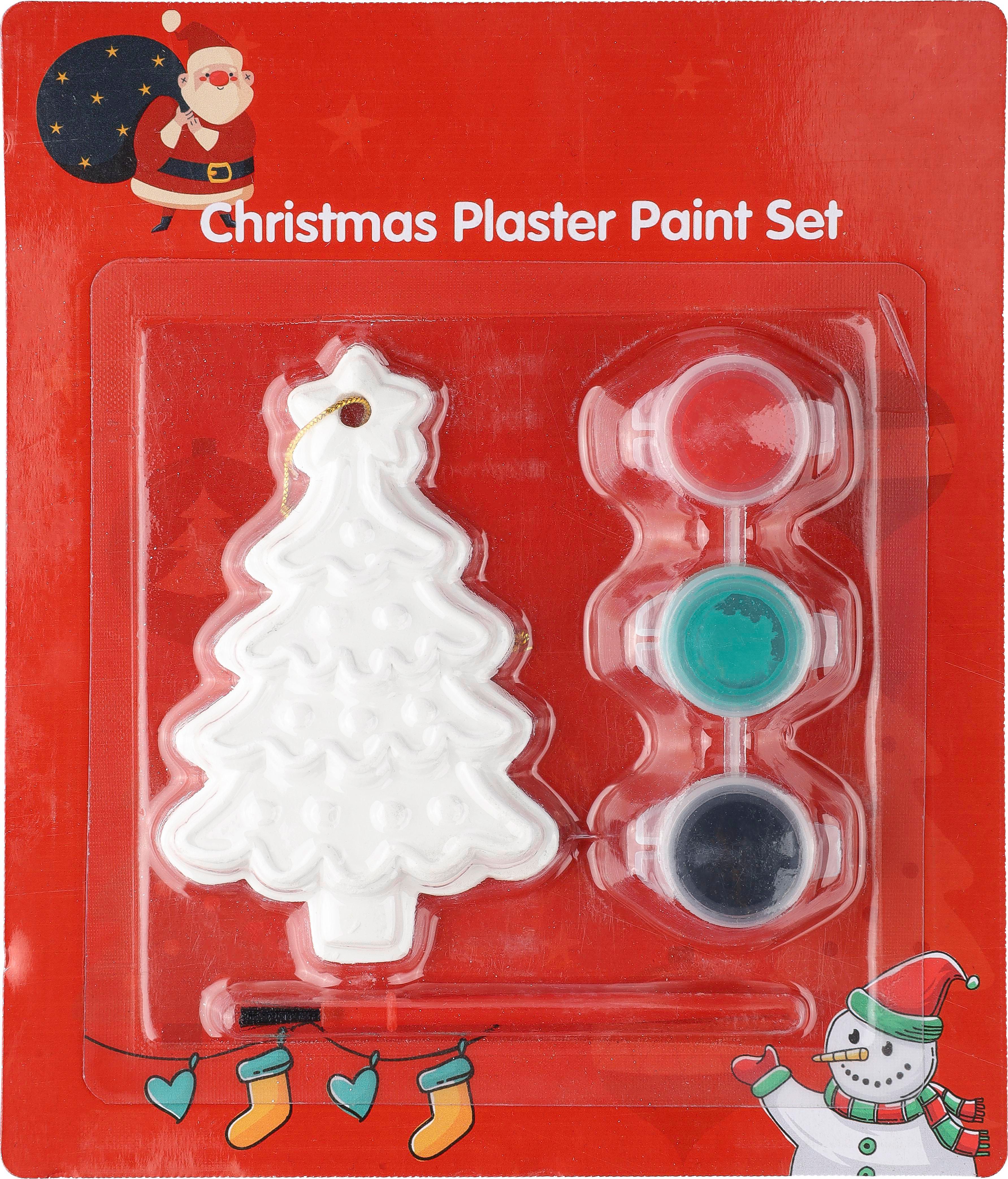 Vue 3 de Kit de peinture Amaris | Sapin de Noël
