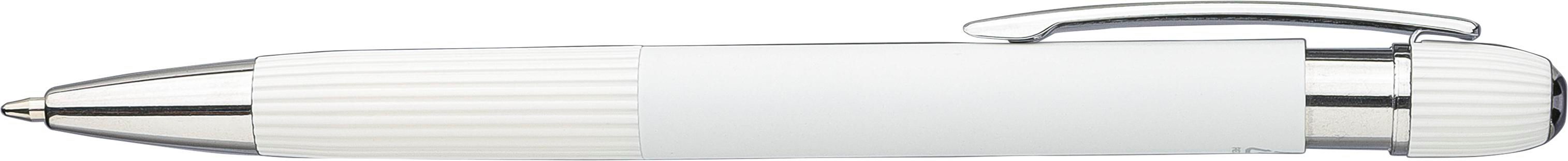 Vue 2 de Stylo à bille Mael | Recyclé | Rayé