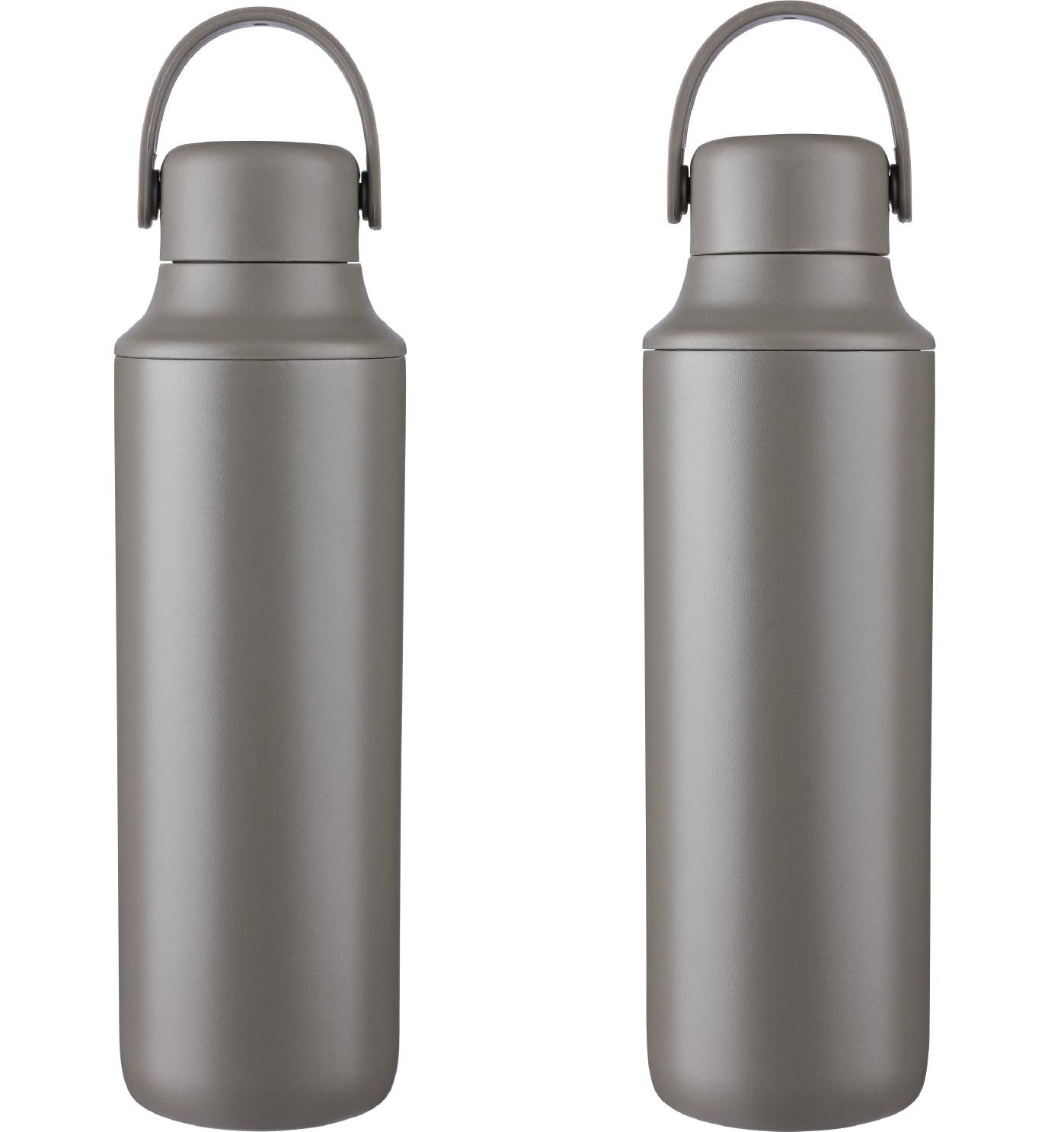 Vue 10 de Bouteille double paroi Omari | 500 ml | Deux bouchons