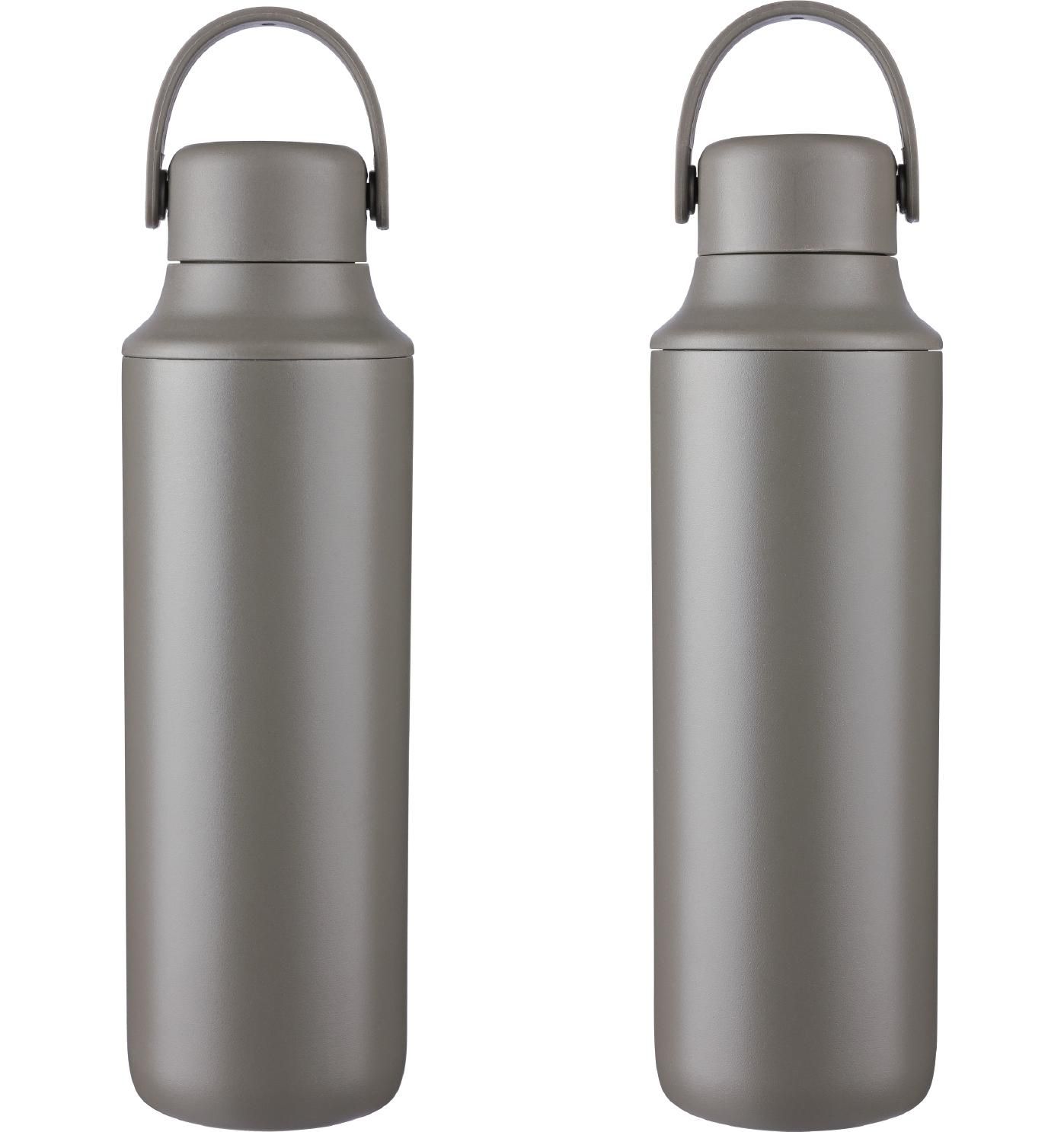 Vue 3 de Bouteille double paroi Omari | 500 ml | Deux bouchons