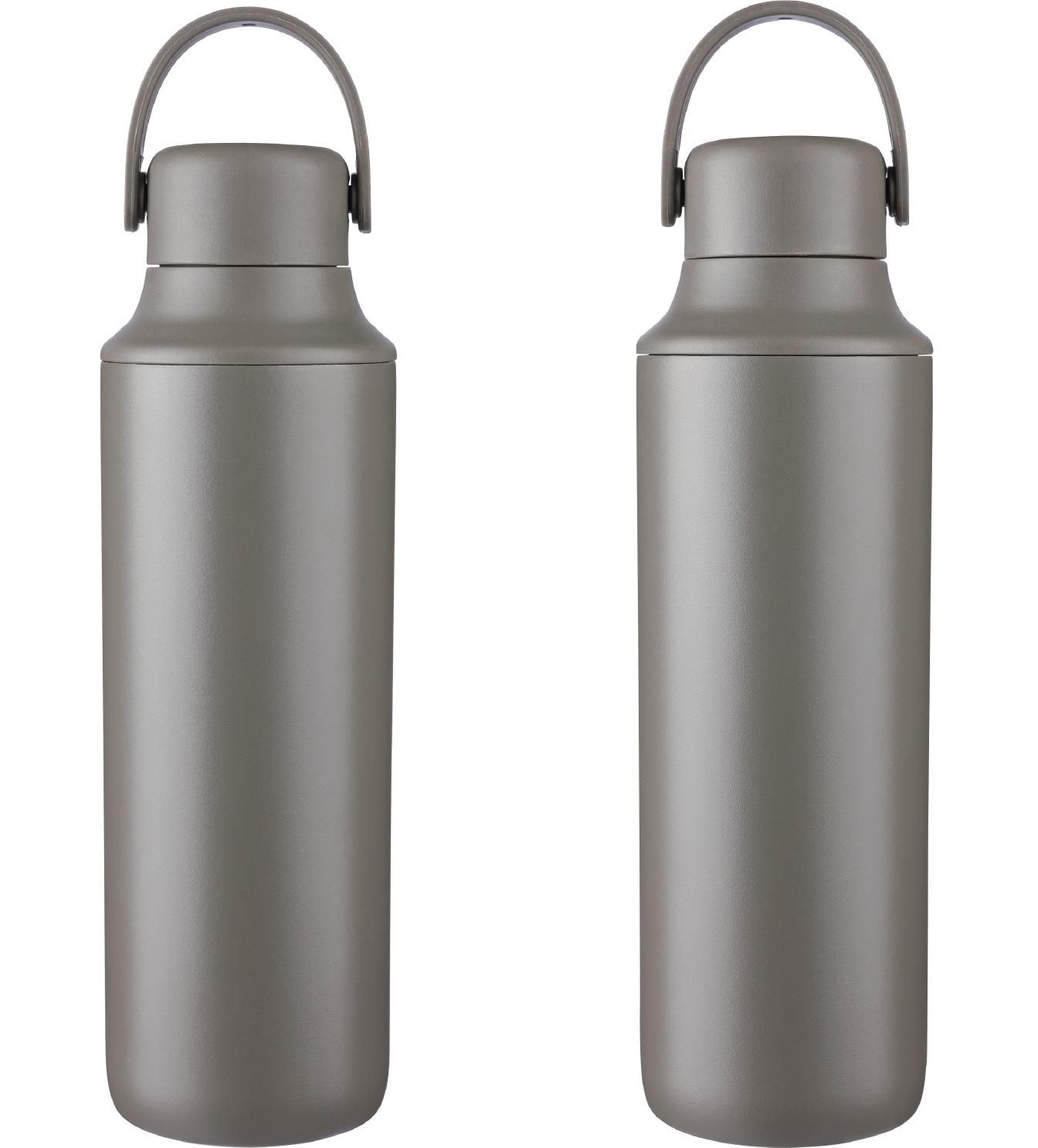 Vue 2 de Bouteille double paroi Omari | 500 ml | Deux bouchons