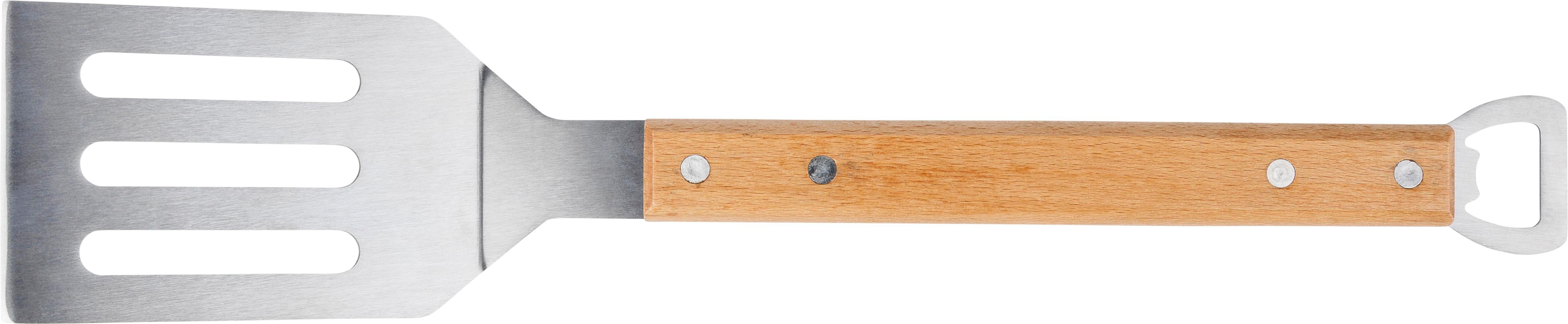 Vue 2 de Spatule de barbecue Saphira | Acier inoxydable