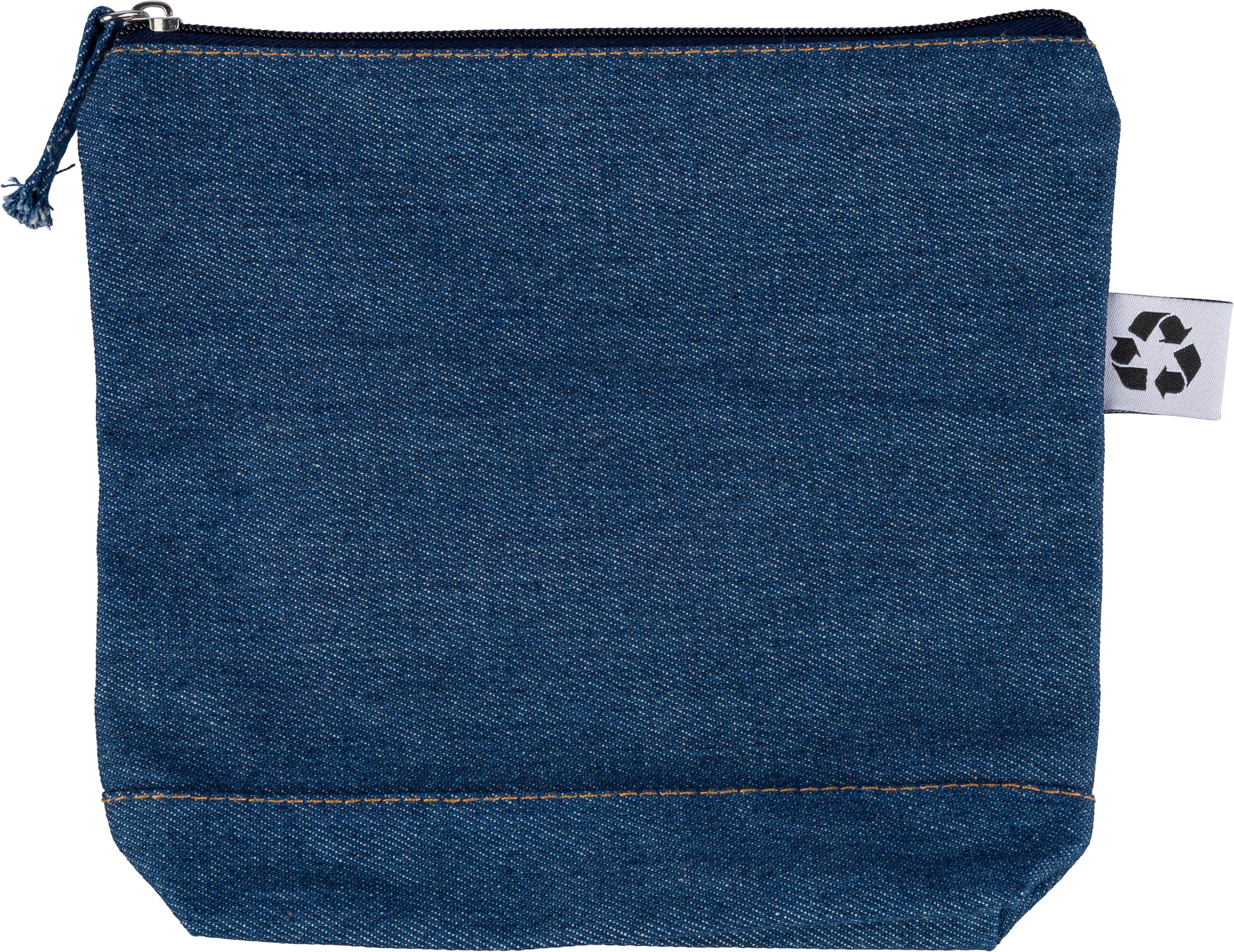 Vue 2 de Trousse à cosmétiques Orin | Denim recyclé | 1,8 l