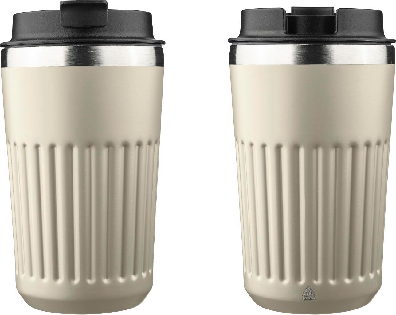 Vue 4 de Mug de voyage Chiara | Recyclé | 400 ml