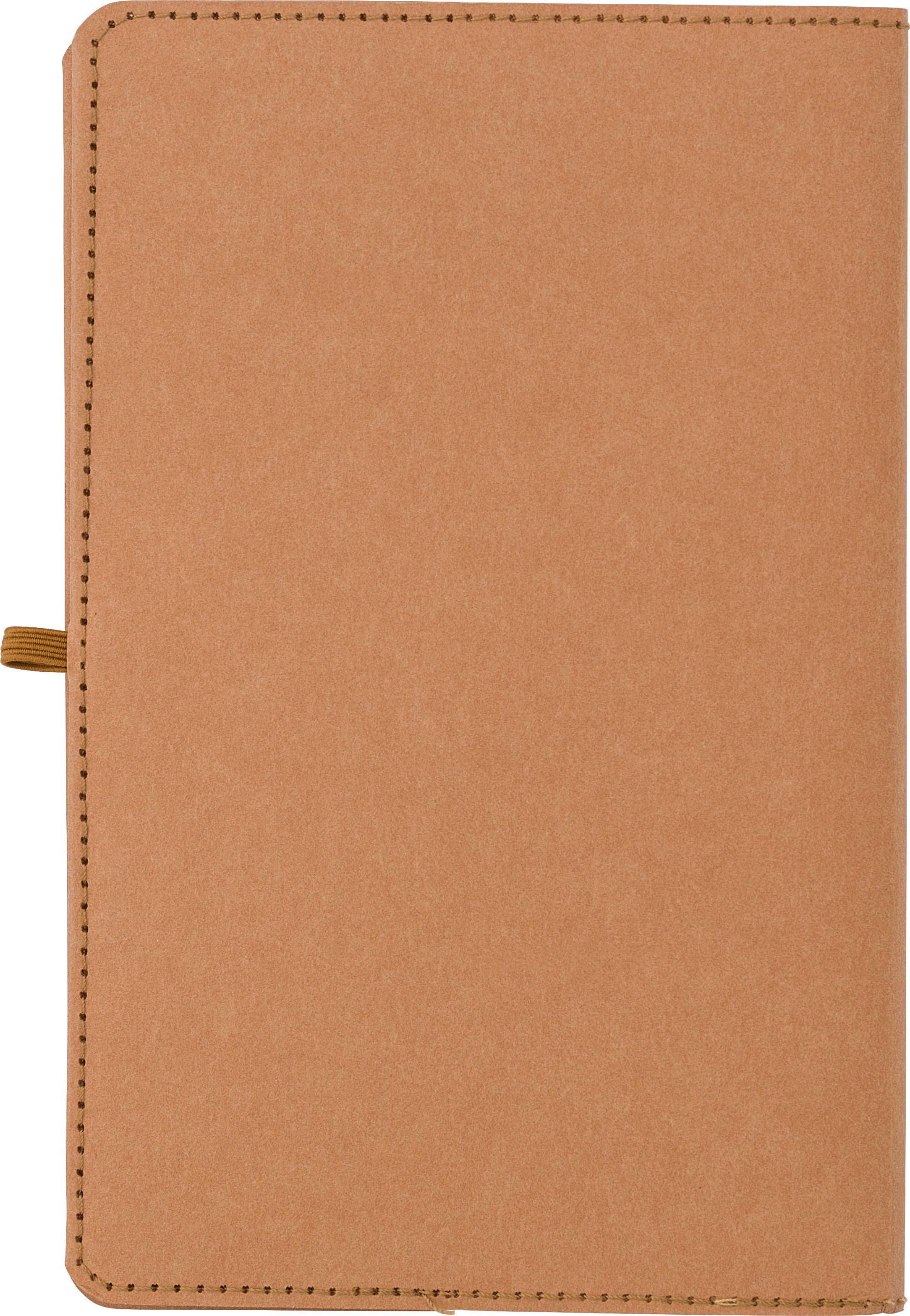 Vue 3 de Carnet Johanna | Kraft lavé | A5 | Ligné