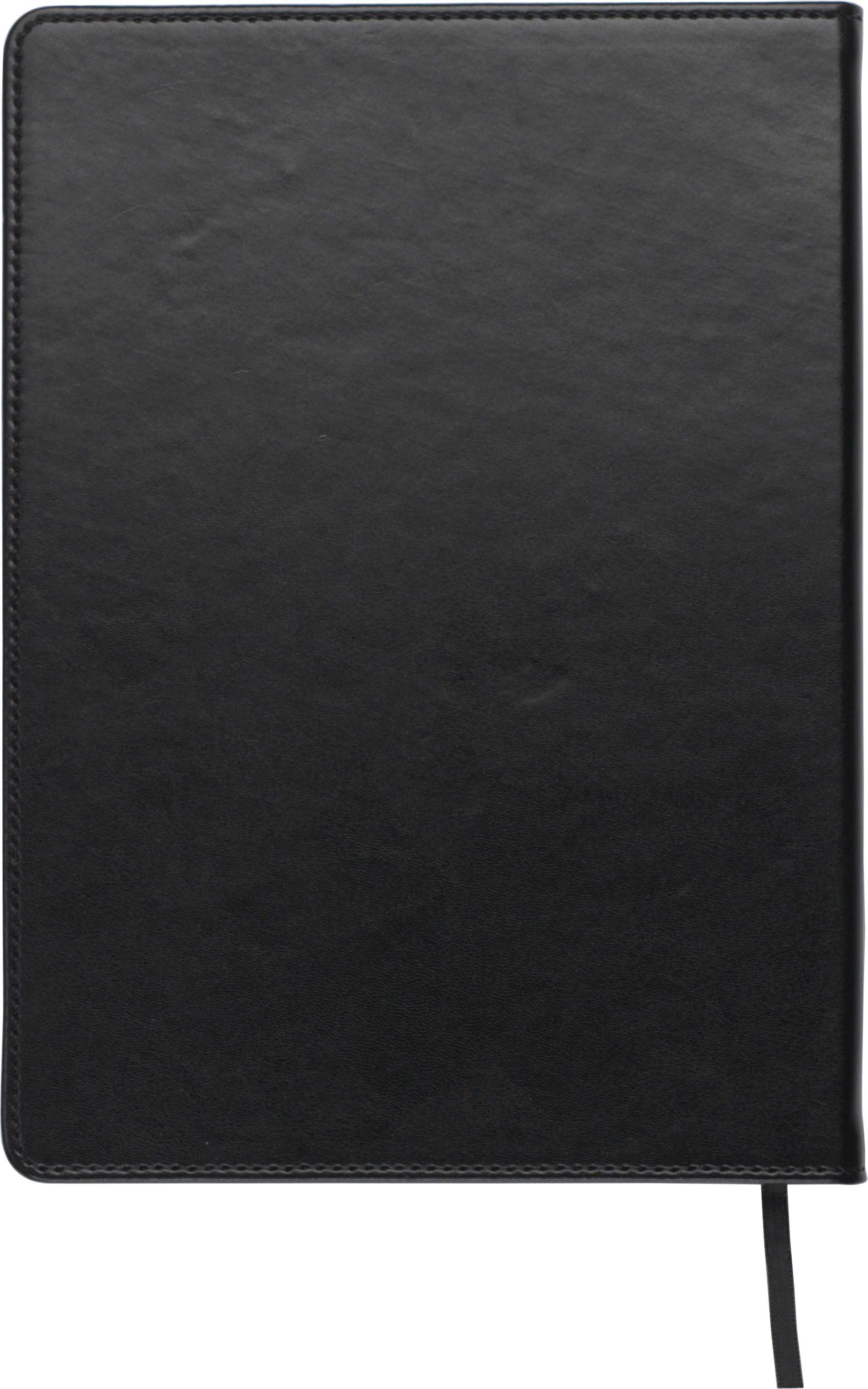 Vue 3 de Carnet Ellis | PU recyclé | A5 | Ligné