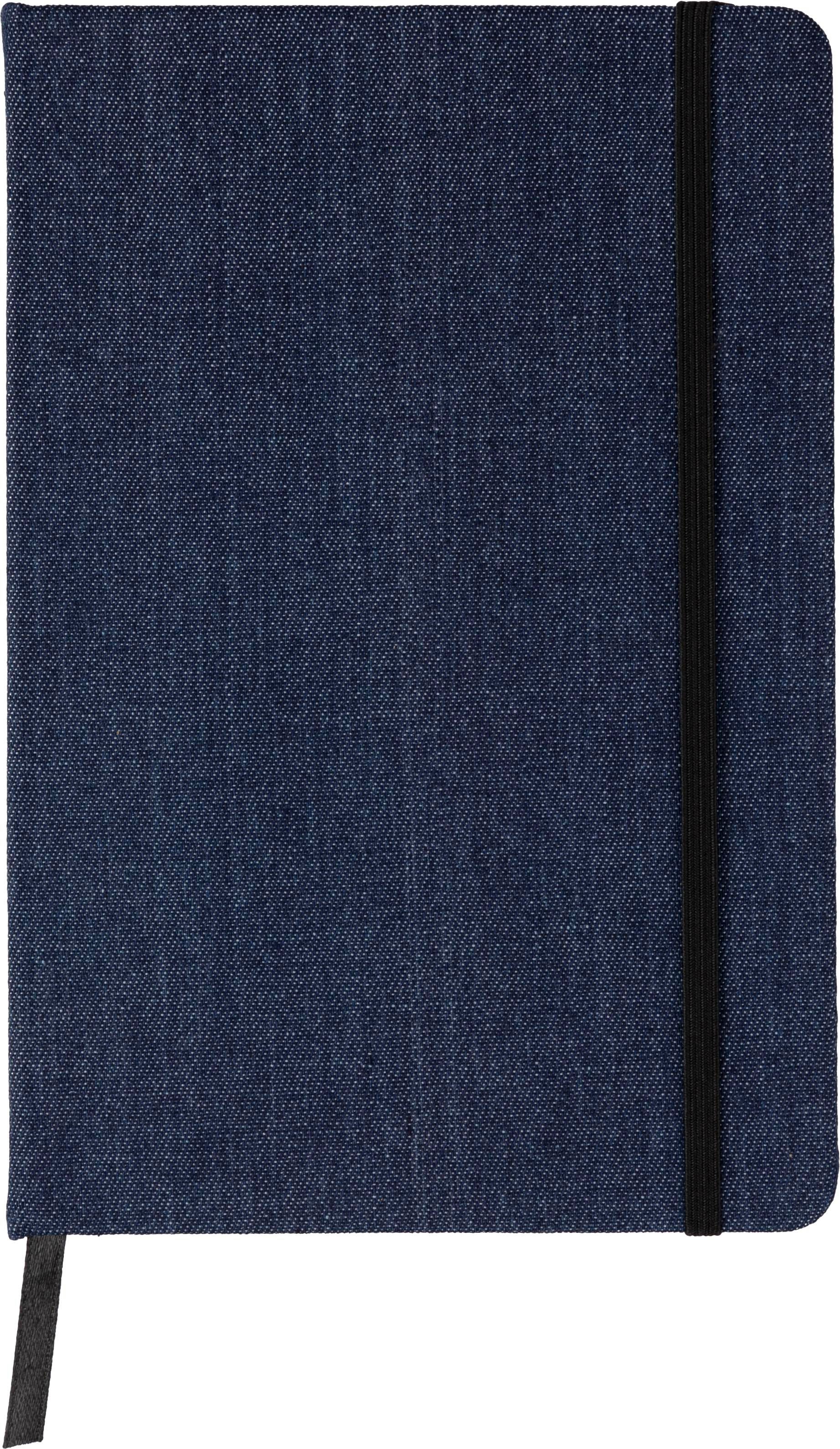 Vue 4 de Carnet Alfred | Denim | A5 | Ligné